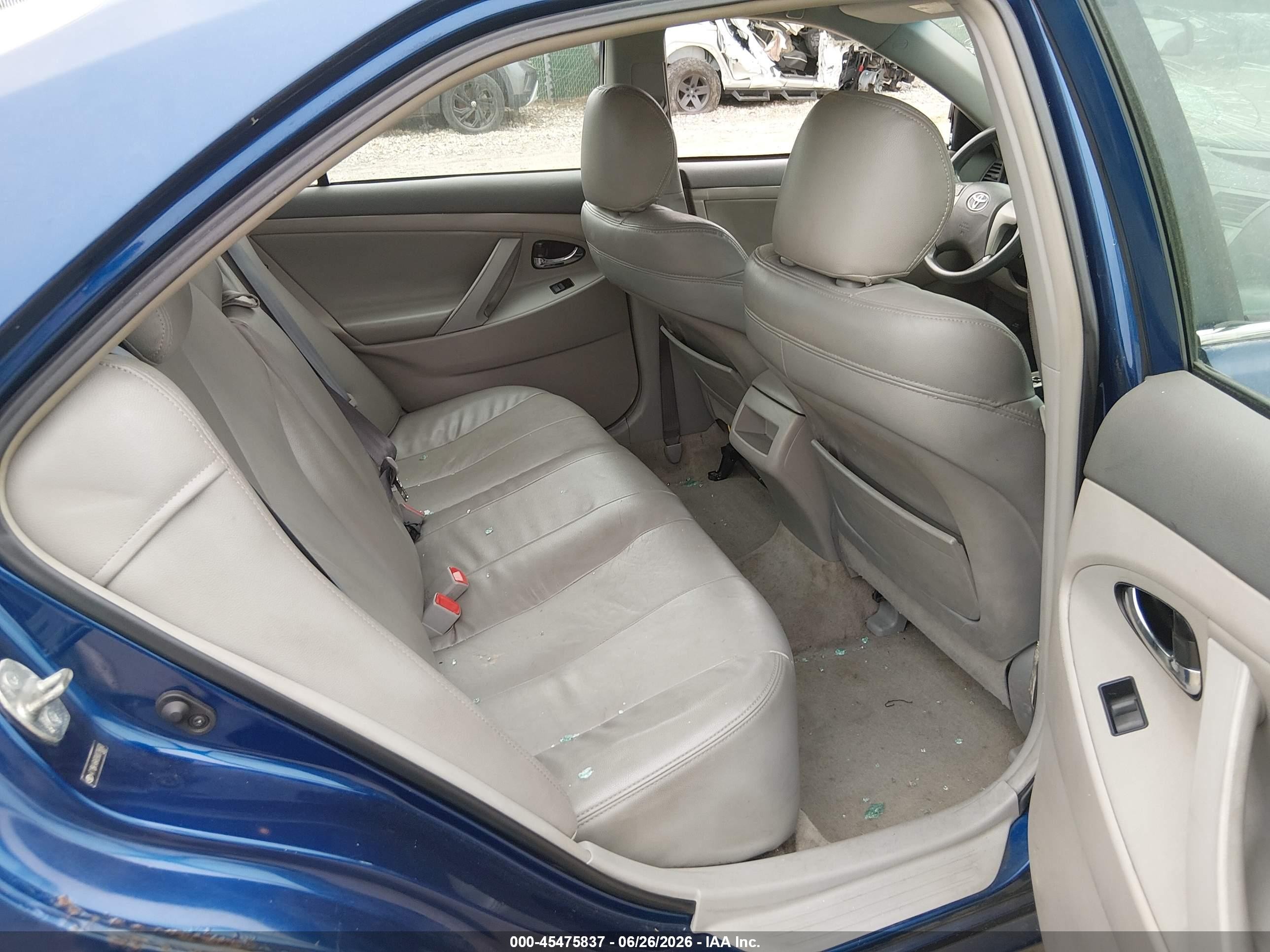 2009 Toyota Camry Le V6 Blue vin: 4T1BK46K69U078660