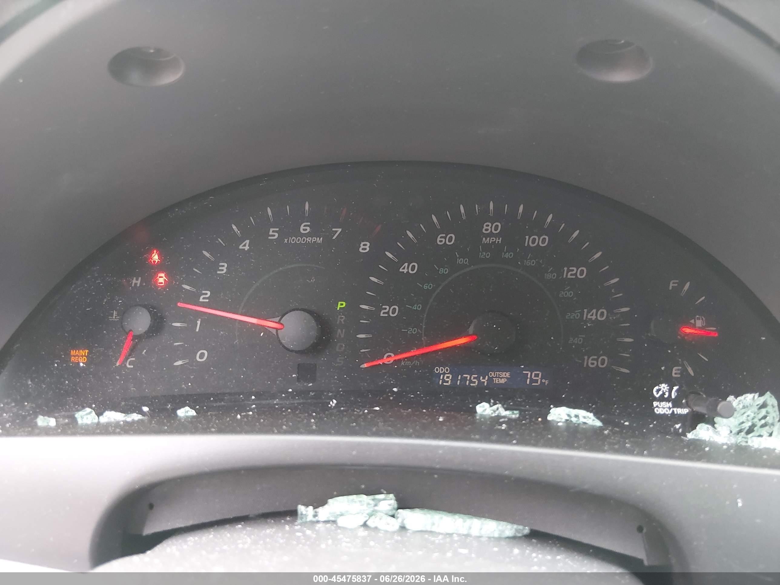 2009 Toyota Camry Le V6 Blue vin: 4T1BK46K69U078660
