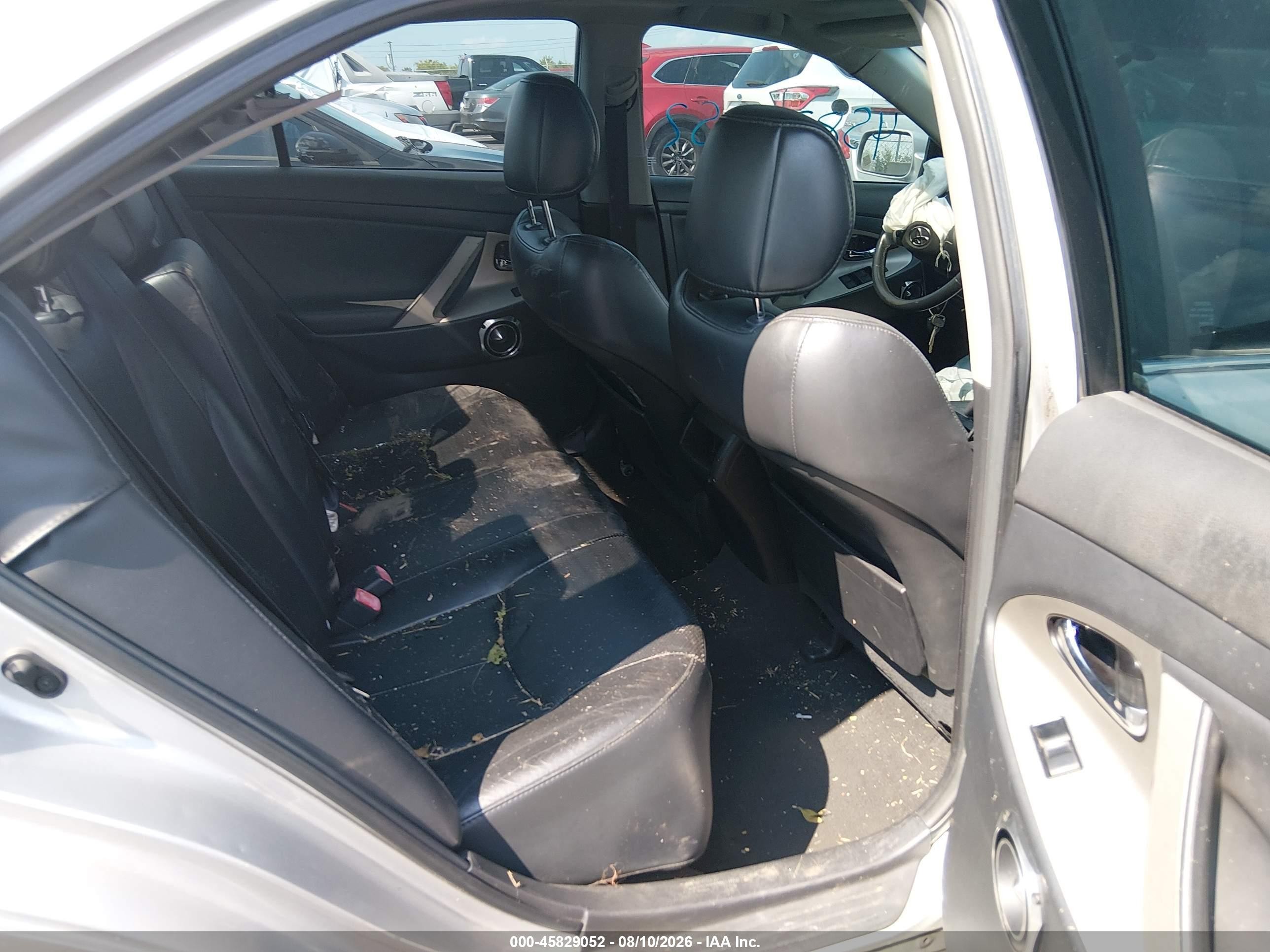 2009 Toyota Camry Se V6 Серебряный vin: 4T1BK46K69U577538