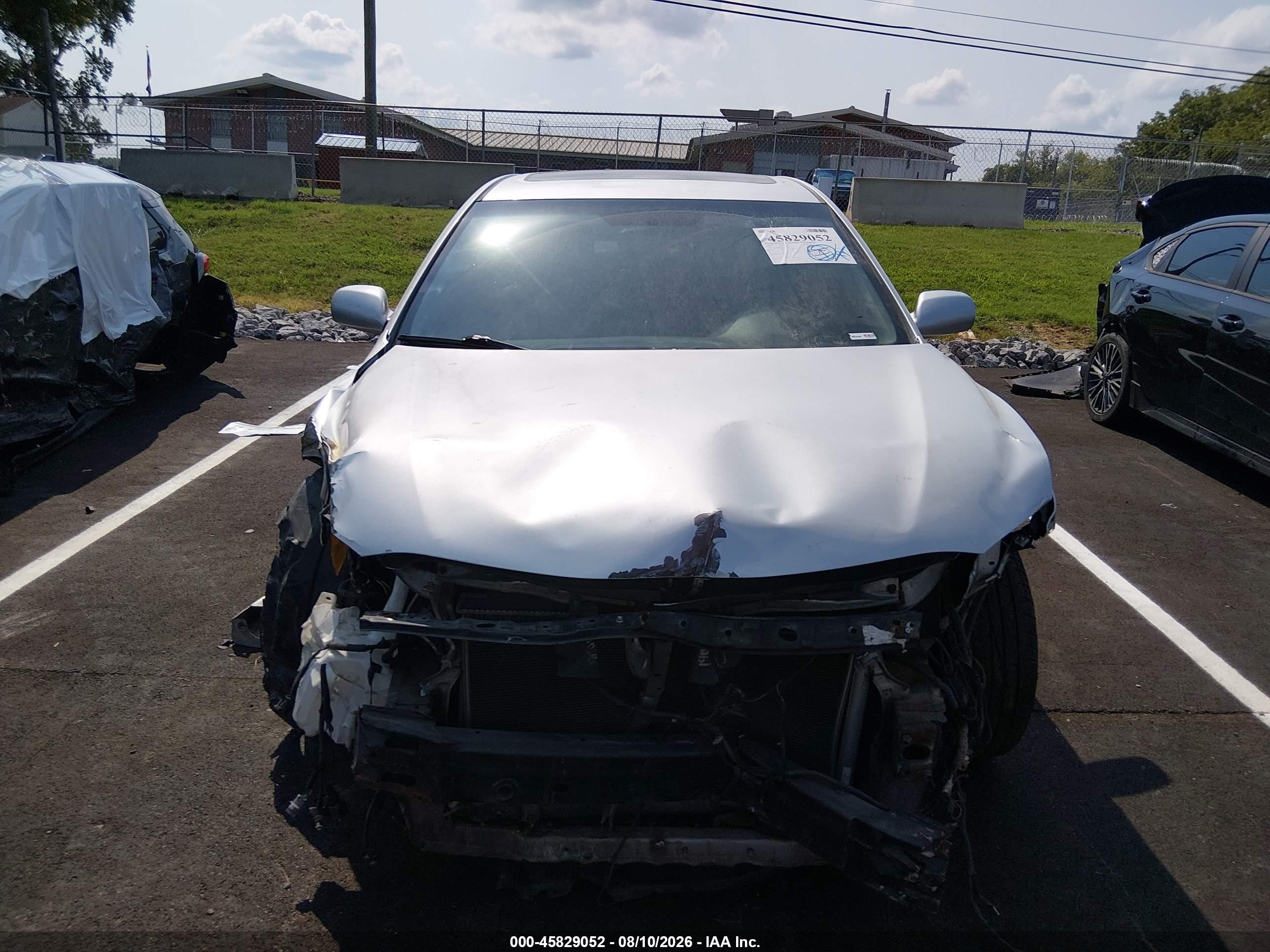 2009 Toyota Camry Se V6 Серебряный vin: 4T1BK46K69U577538