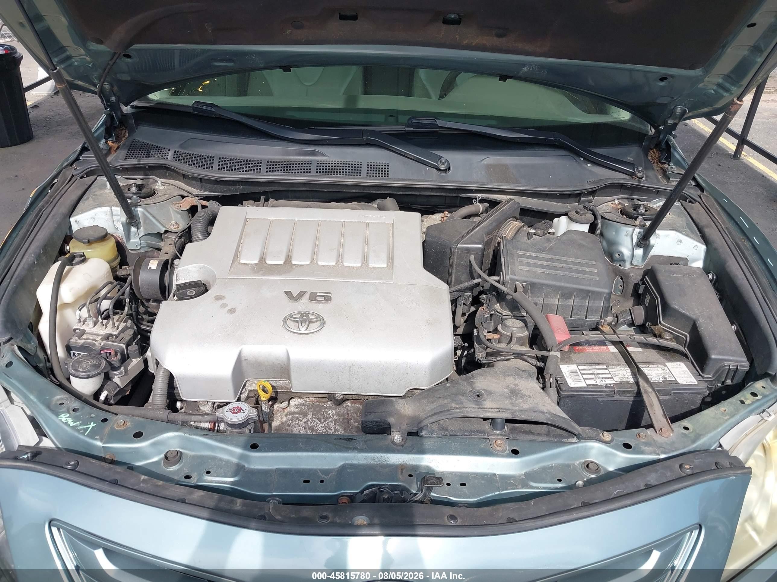 2009 Toyota Camry Xle V6 Turquoise vin: 4T1BK46K69U578446