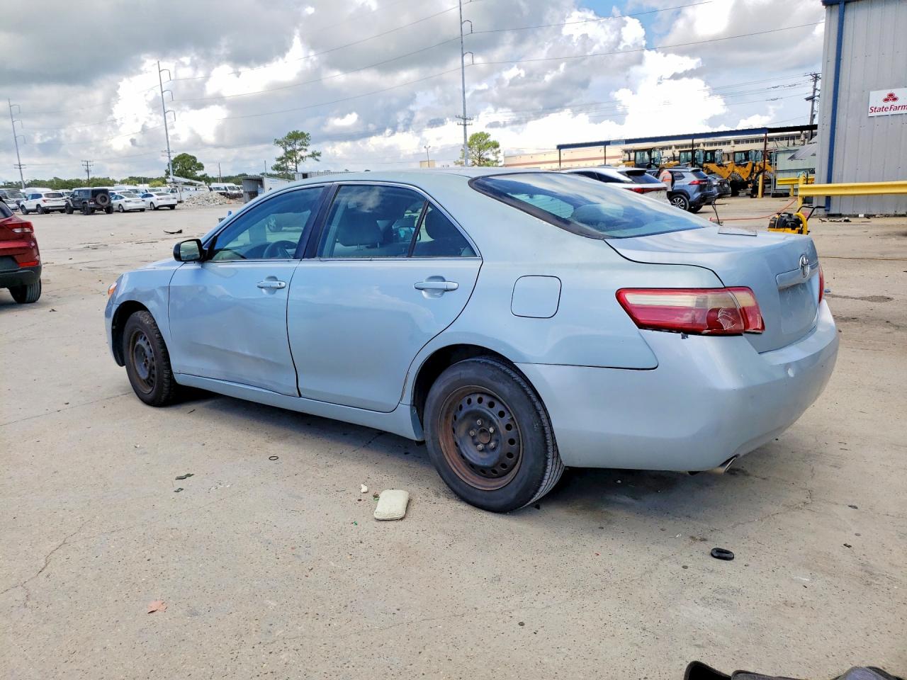 2009 Toyota Camry Le V6 Silver vin: 4T1BK46K69U591410