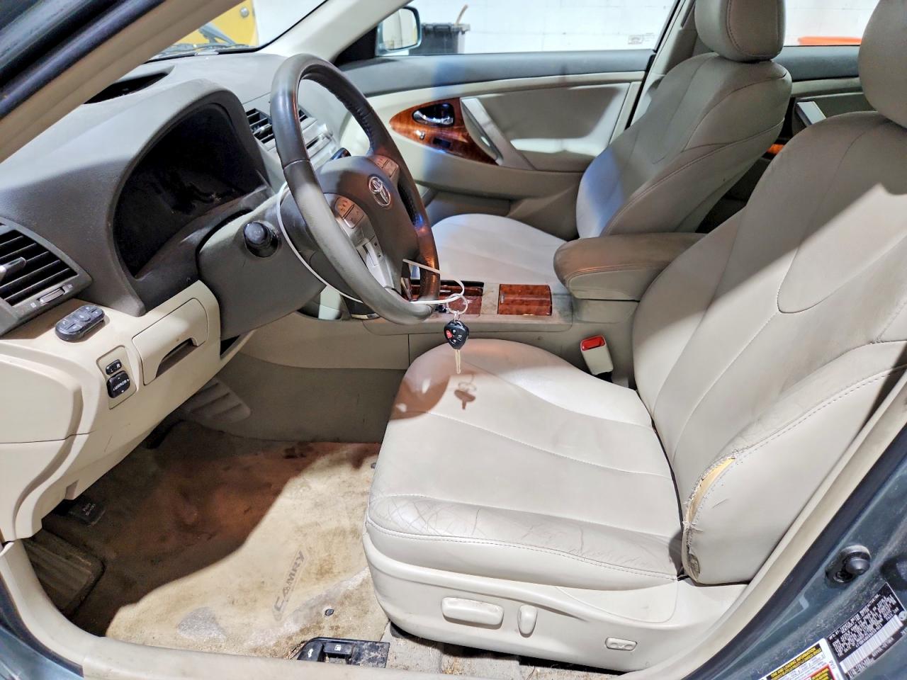 2009 Toyota Camry Xle V6 Зеленый vin: 4T1BK46K69U591651