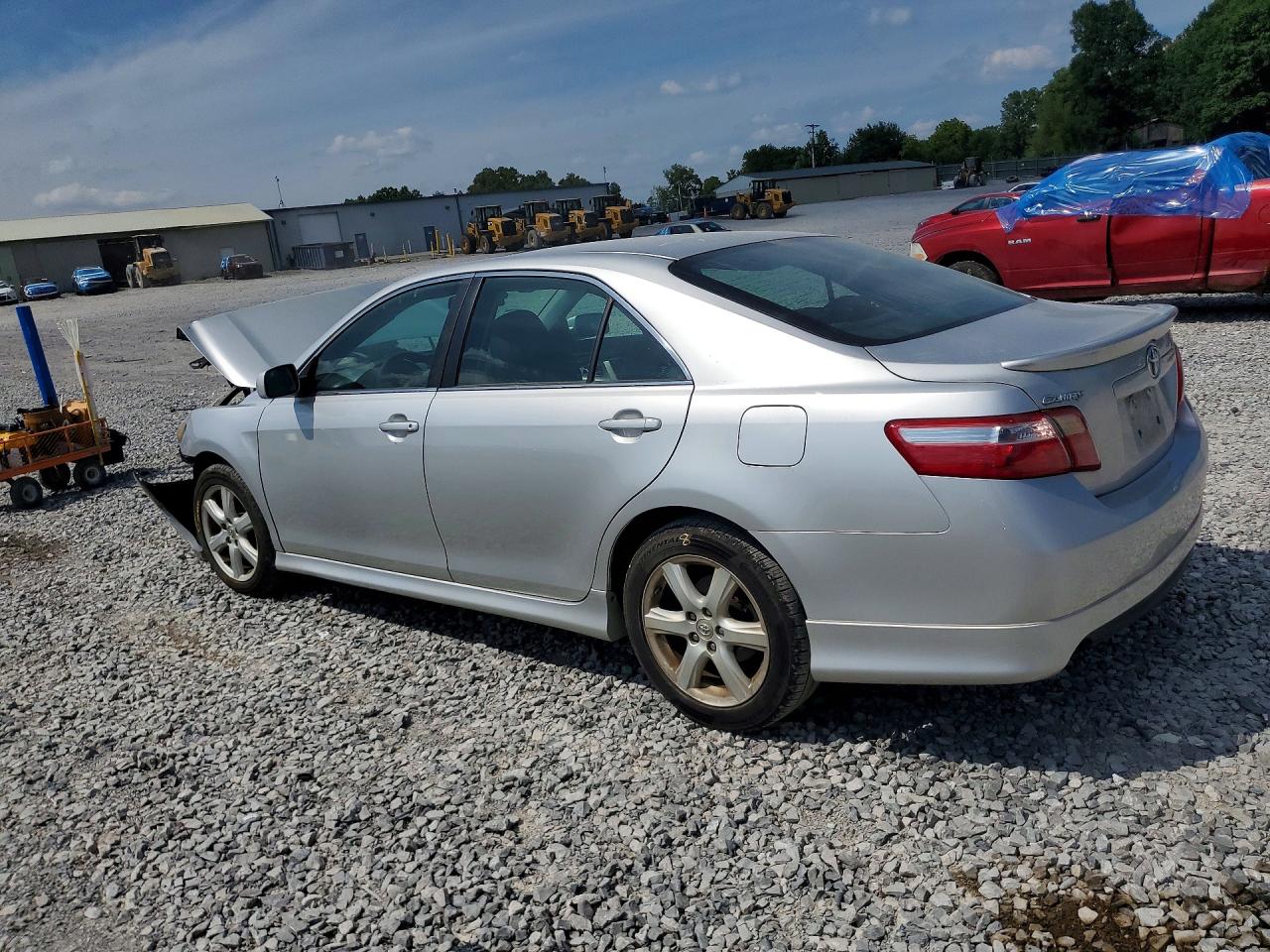 2009 Toyota Camry Se V6 Silver vin: 4T1BK46K69U594341