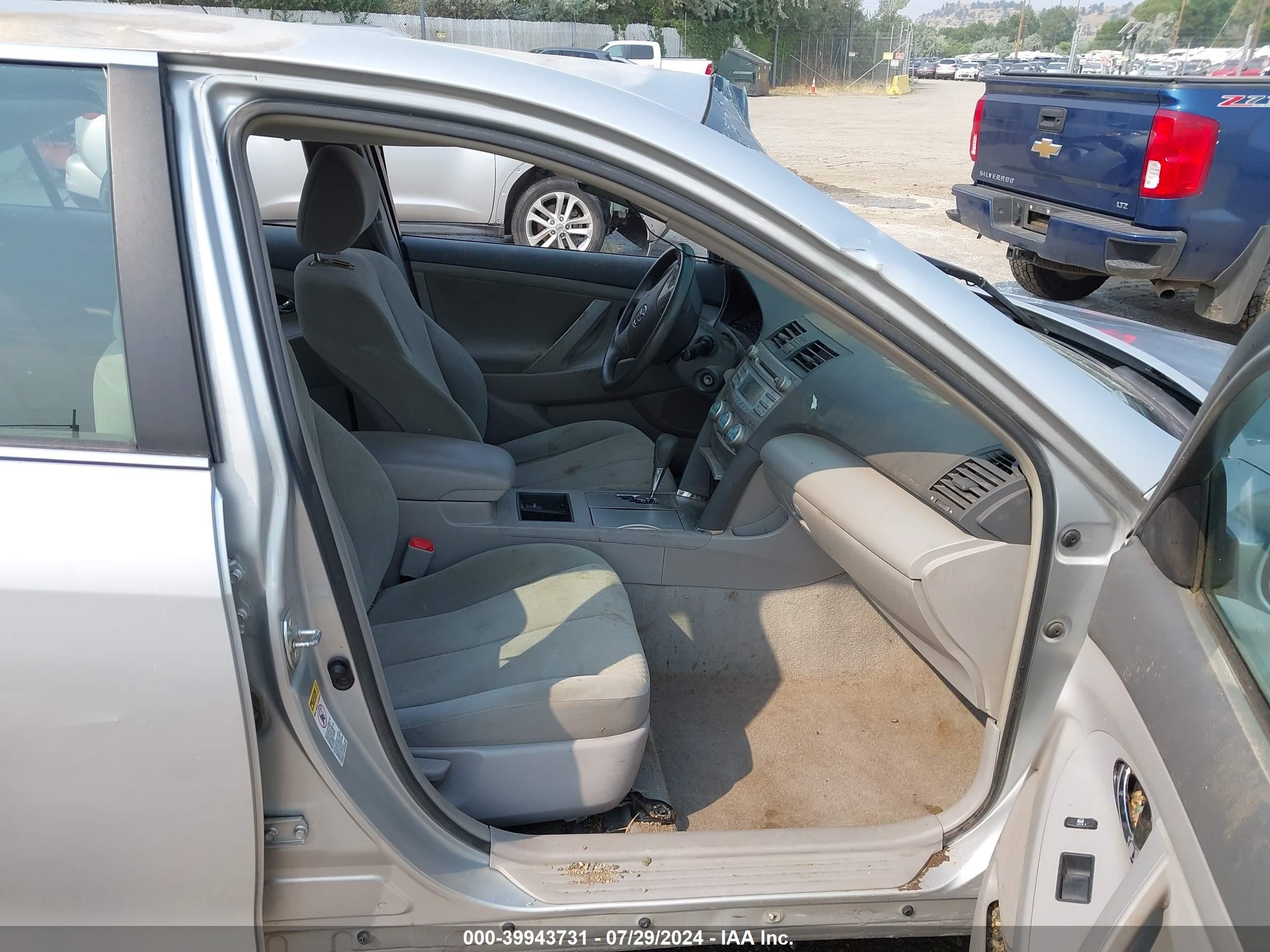 2007 Toyota Camry Le V6/se V6/xle V6 Silver vin: 4T1BK46K77U013734