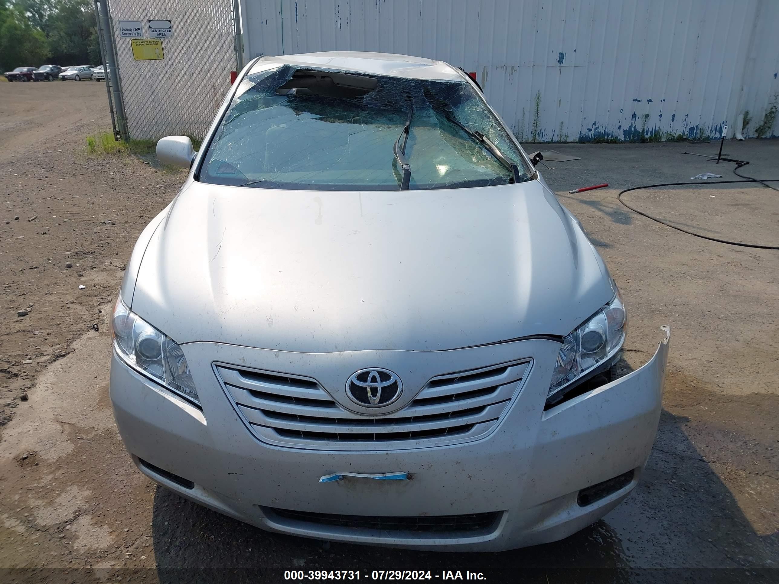 2007 Toyota Camry Le V6/se V6/xle V6 Silver vin: 4T1BK46K77U013734