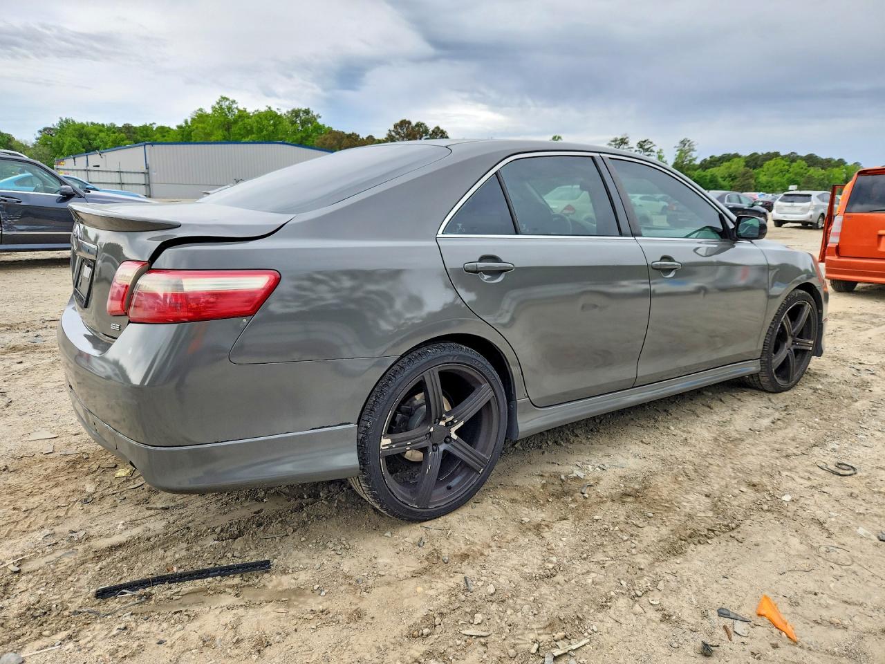 2007 Toyota Camry Se V6 Gray vin: 4T1BK46K77U026998