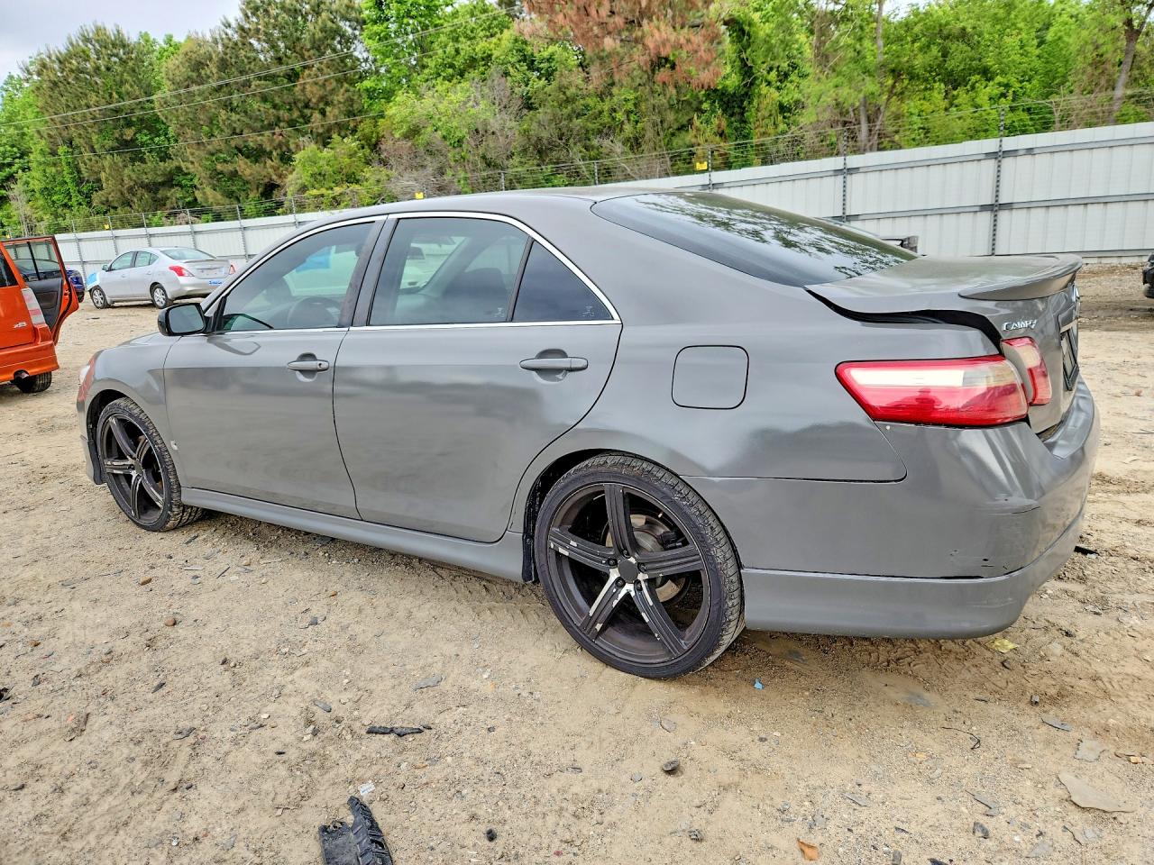2007 Toyota Camry Se V6 Gray vin: 4T1BK46K77U026998
