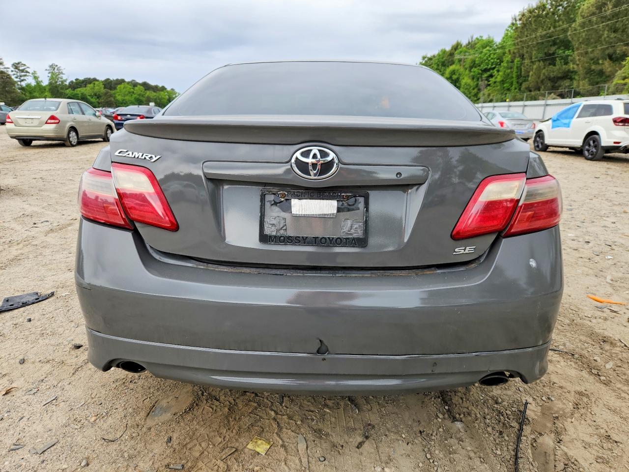 2007 Toyota Camry Se V6 Gray vin: 4T1BK46K77U026998