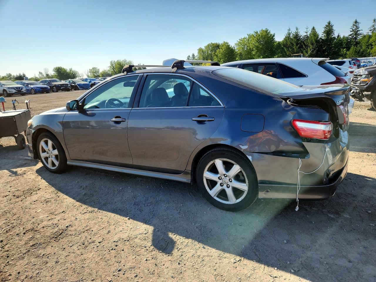 2007 Toyota Camry Le V6 Gray vin: 4T1BK46K77U044062