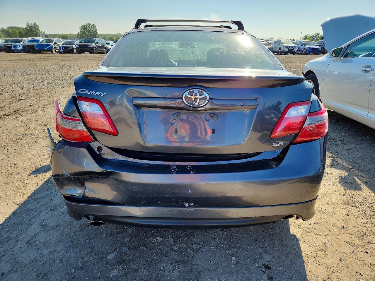 2007 Toyota Camry Le V6 Gray vin: 4T1BK46K77U044062