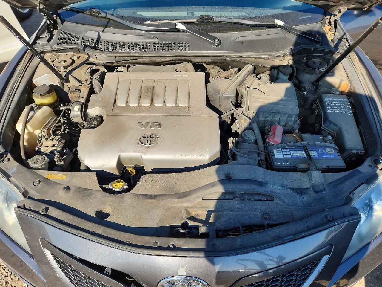 2007 Toyota Camry Le V6 Gray vin: 4T1BK46K77U044062