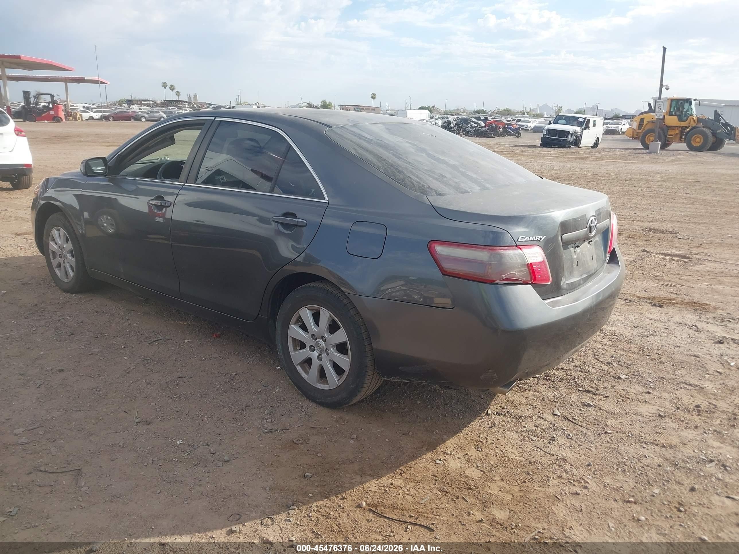 2007 Toyota Camry Xle V6 Silver vin: 4T1BK46K77U045132