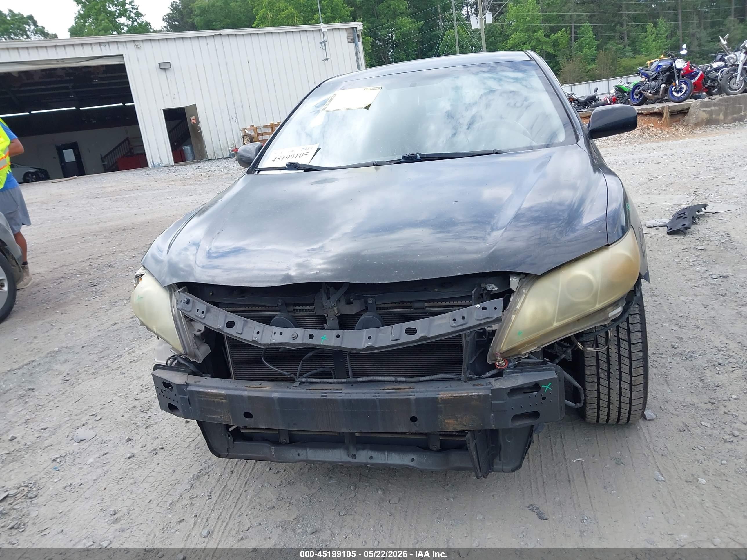 2007 Toyota Camry Se V6 Black vin: 4T1BK46K77U048578