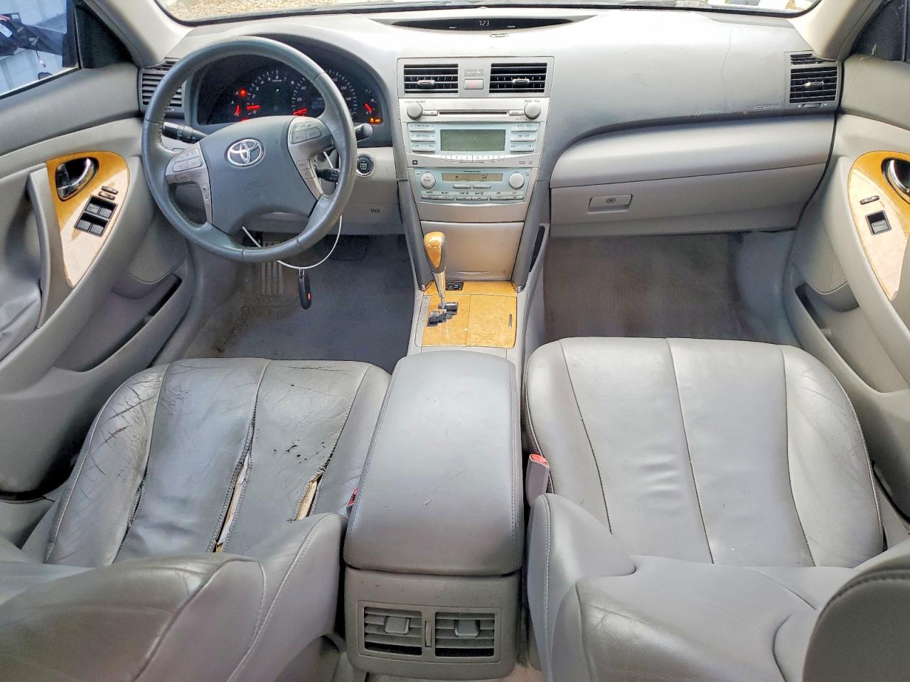 2007 Toyota Camry Xle V6 Black vin: 4T1BK46K77U048824