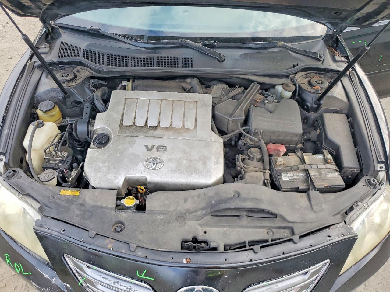 2007 Toyota Camry Xle V6 Black vin: 4T1BK46K77U048824