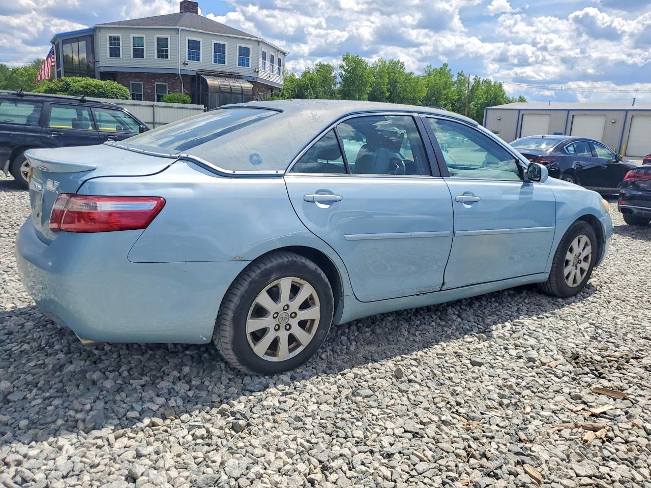 2007 Toyota Camry Xle V6 Blue vin: 4T1BK46K77U500237