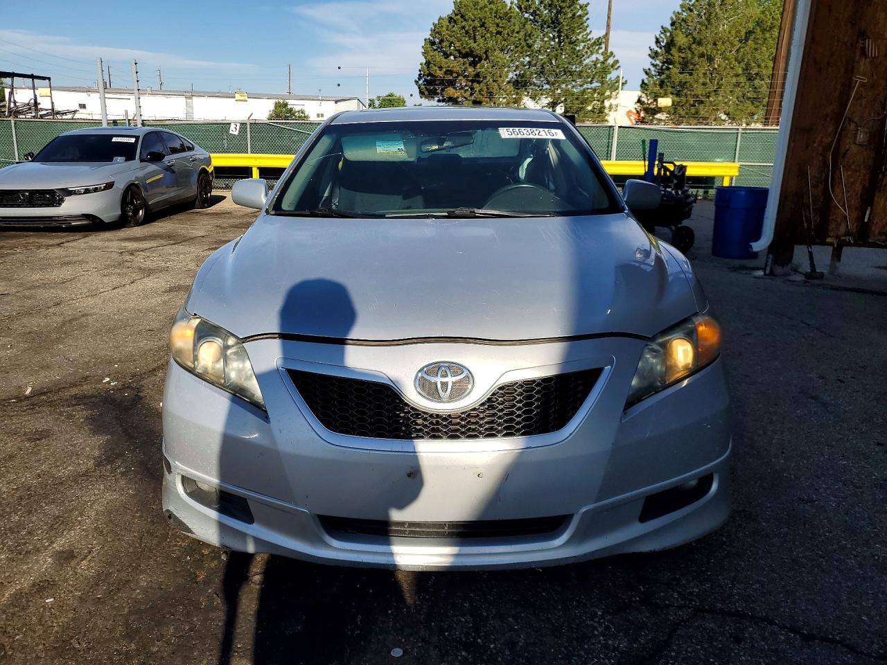 2007 Toyota Camry Se V6 Silver vin: 4T1BK46K77U525266