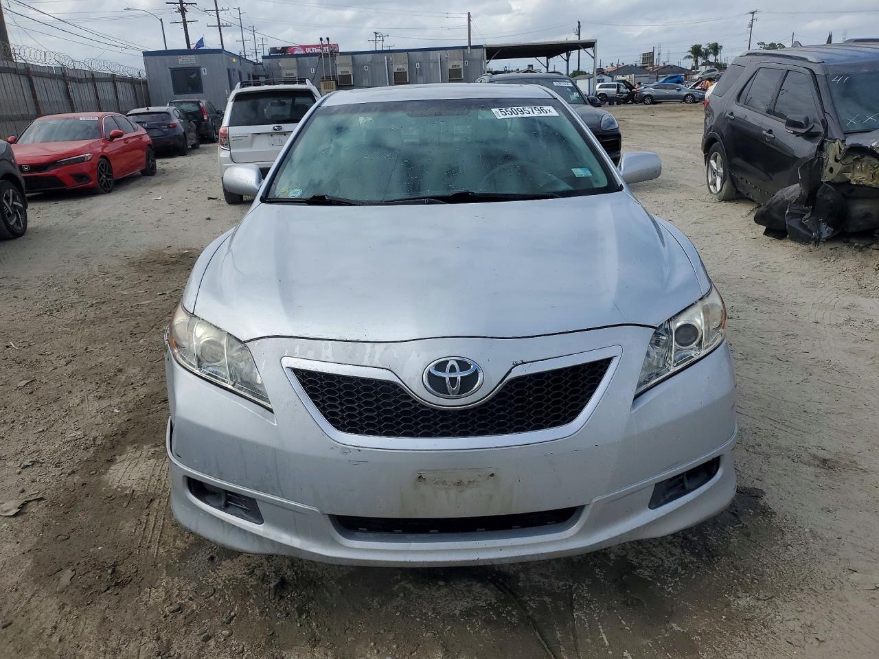 2007 Toyota Camry Se V6 Silver vin: 4T1BK46K77U535330