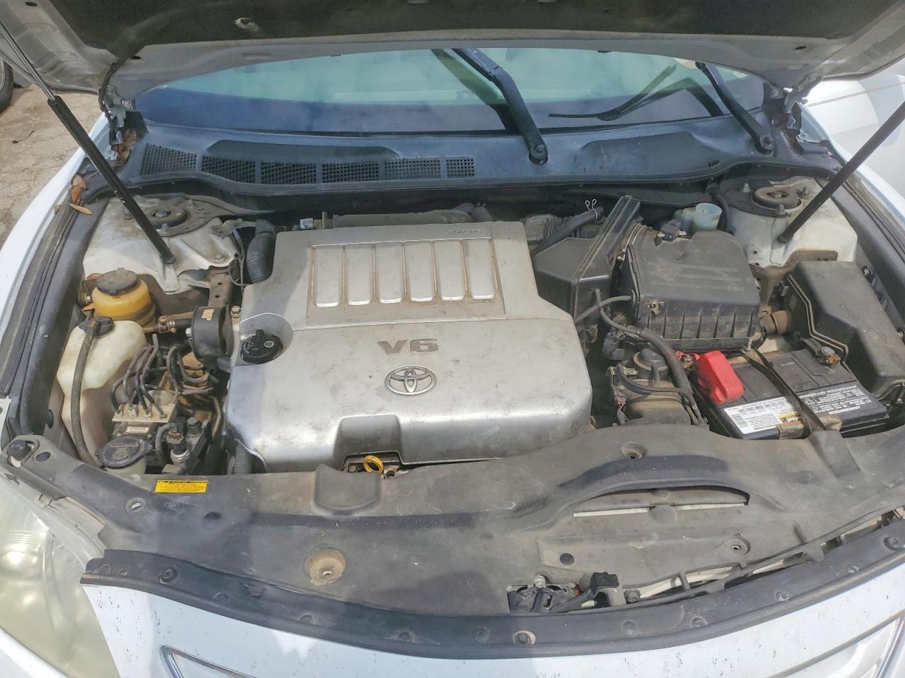 2007 Toyota Camry Xle V6 White vin: 4T1BK46K77U547929