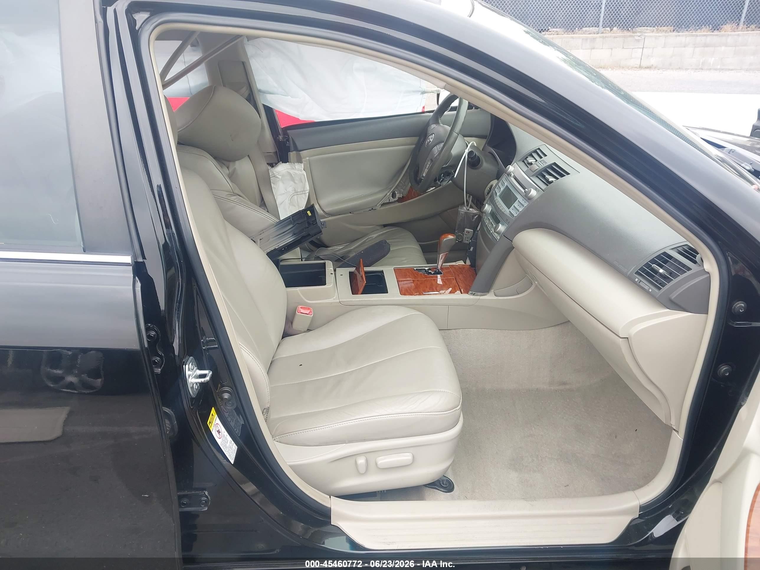 2008 Toyota Camry Xle Black vin: 4T1BK46K78U061820