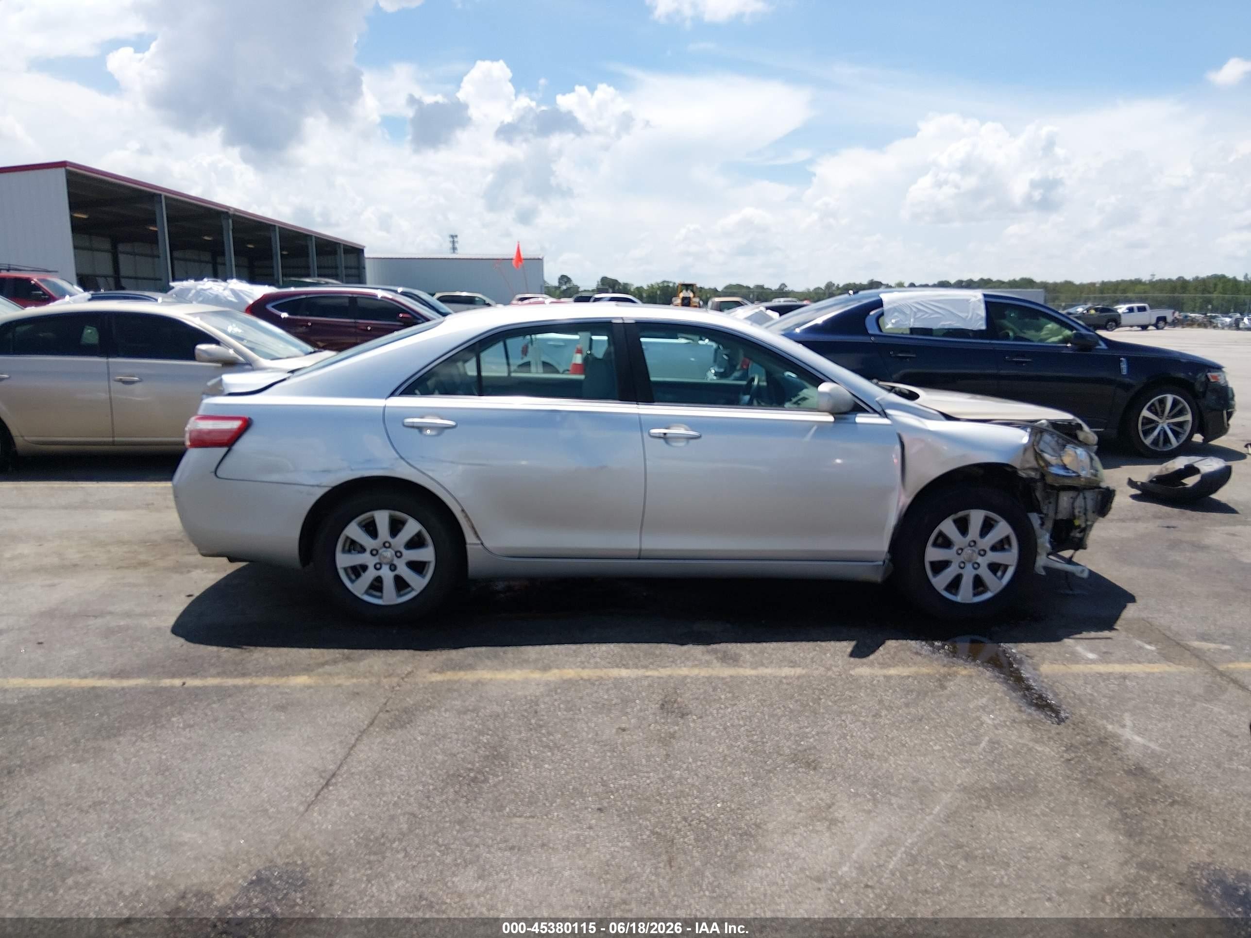 2008 Toyota Camry Xle Silver vin: 4T1BK46K78U062269