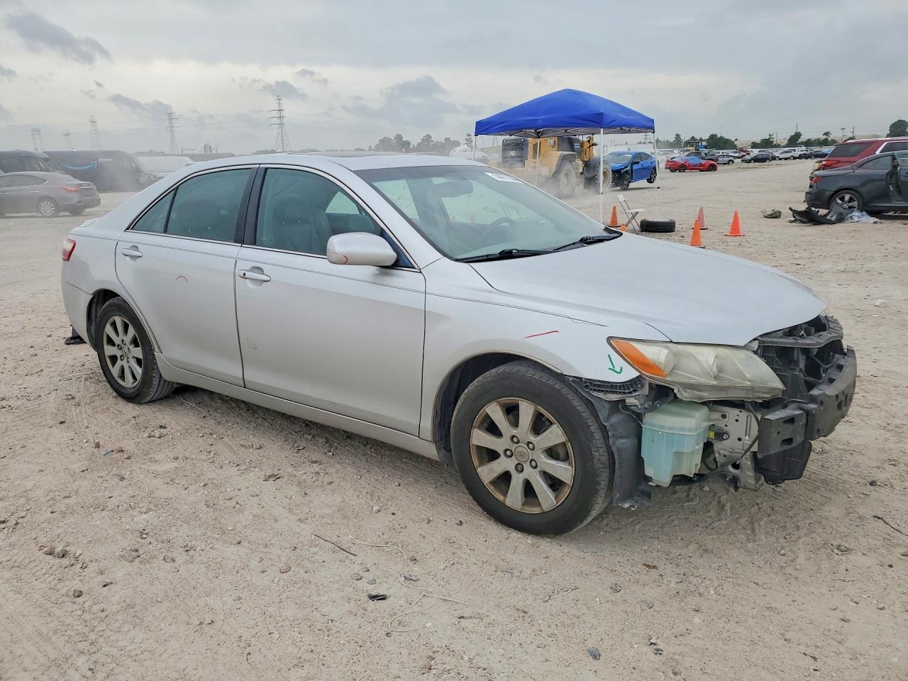 2008 Toyota Camry Silver vin: 4T1BK46K78U564182