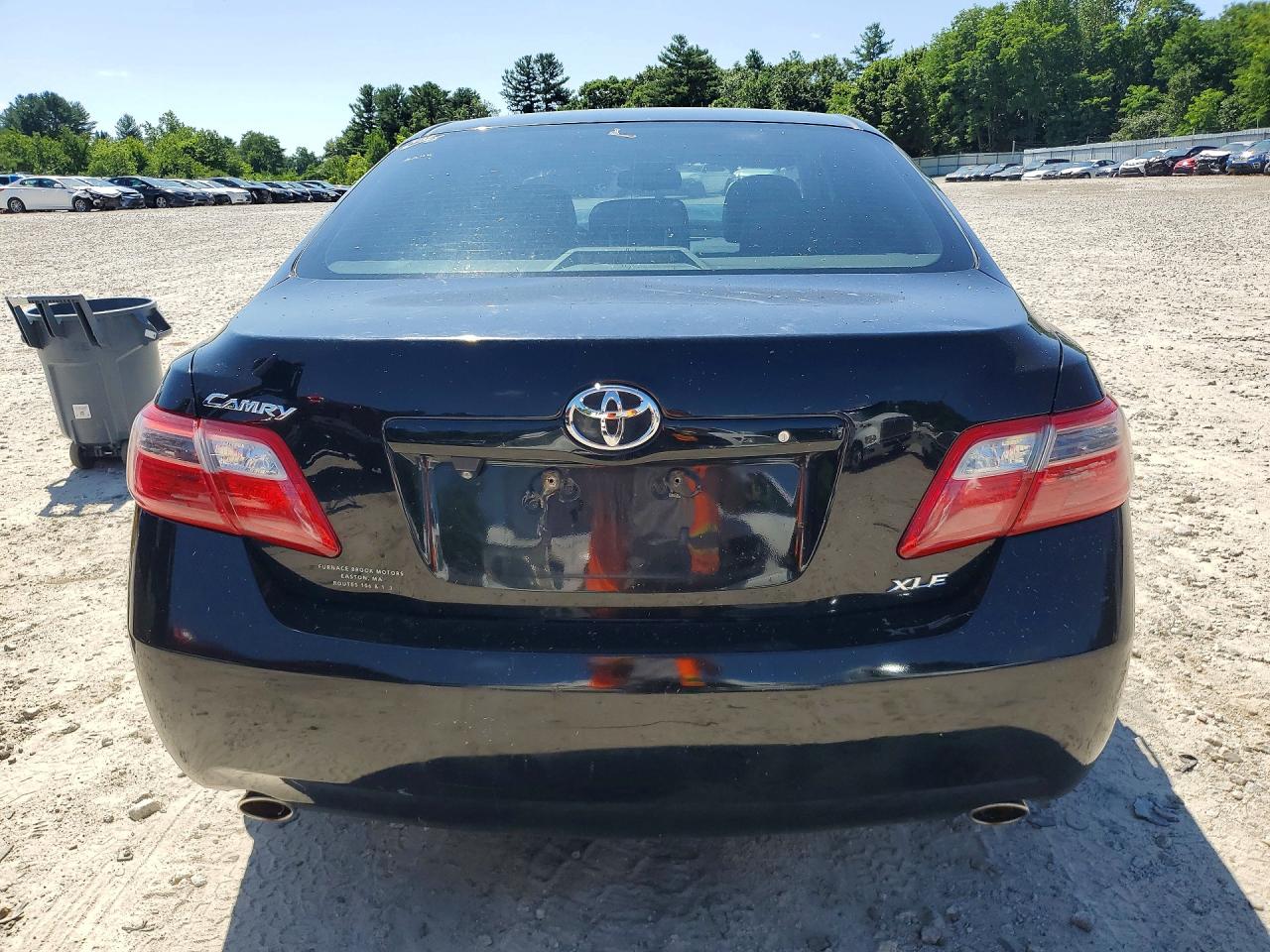 2008 Toyota Camry Xle V6 Черный vin: 4T1BK46K78U567163
