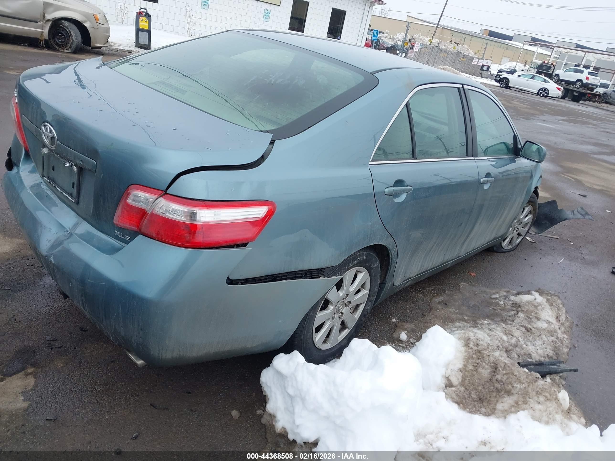 2008 Toyota Camry Xle V6 Teal vin: 4T1BK46K78U575165