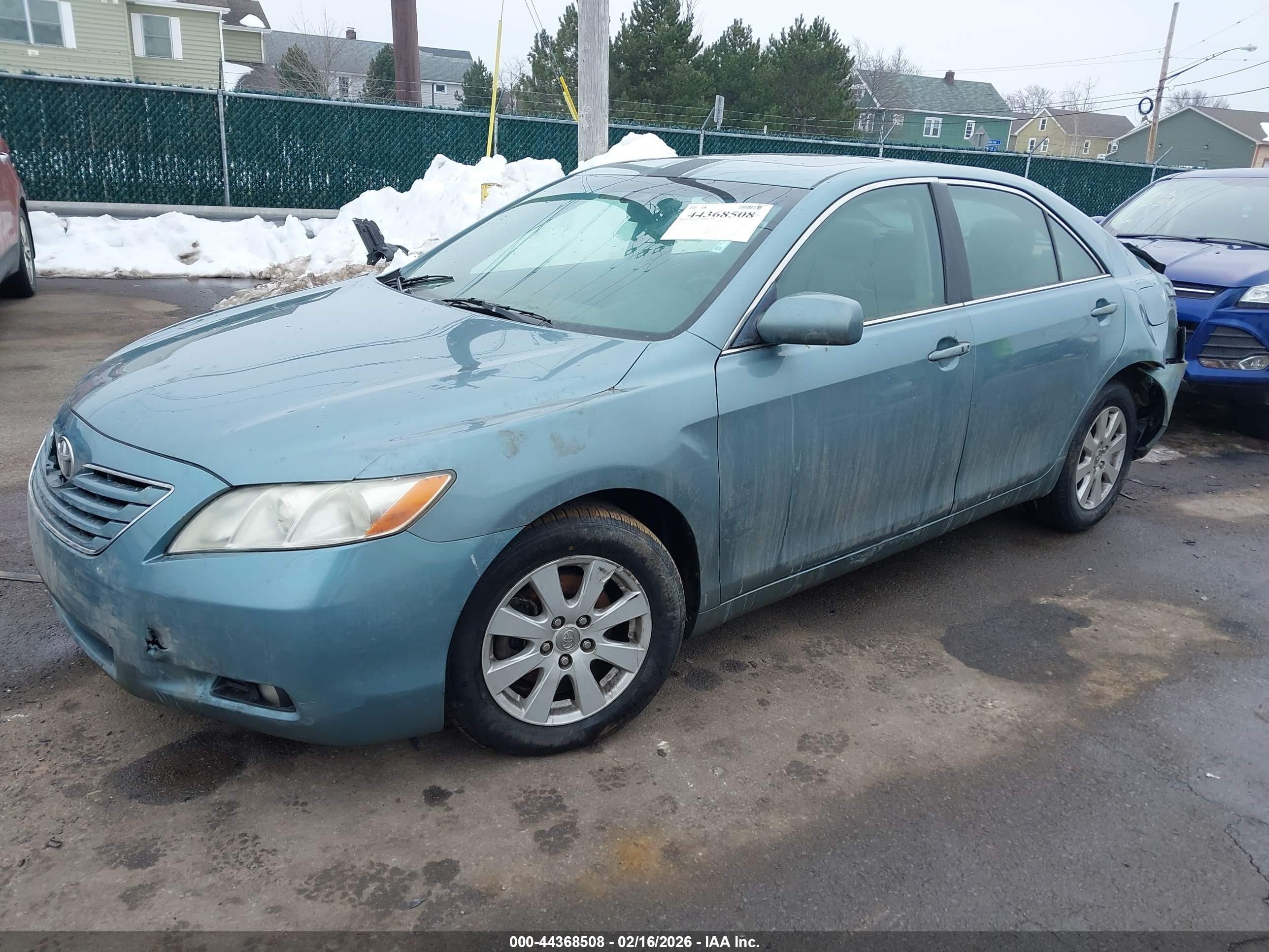 2008 Toyota Camry Xle V6 Teal vin: 4T1BK46K78U575165