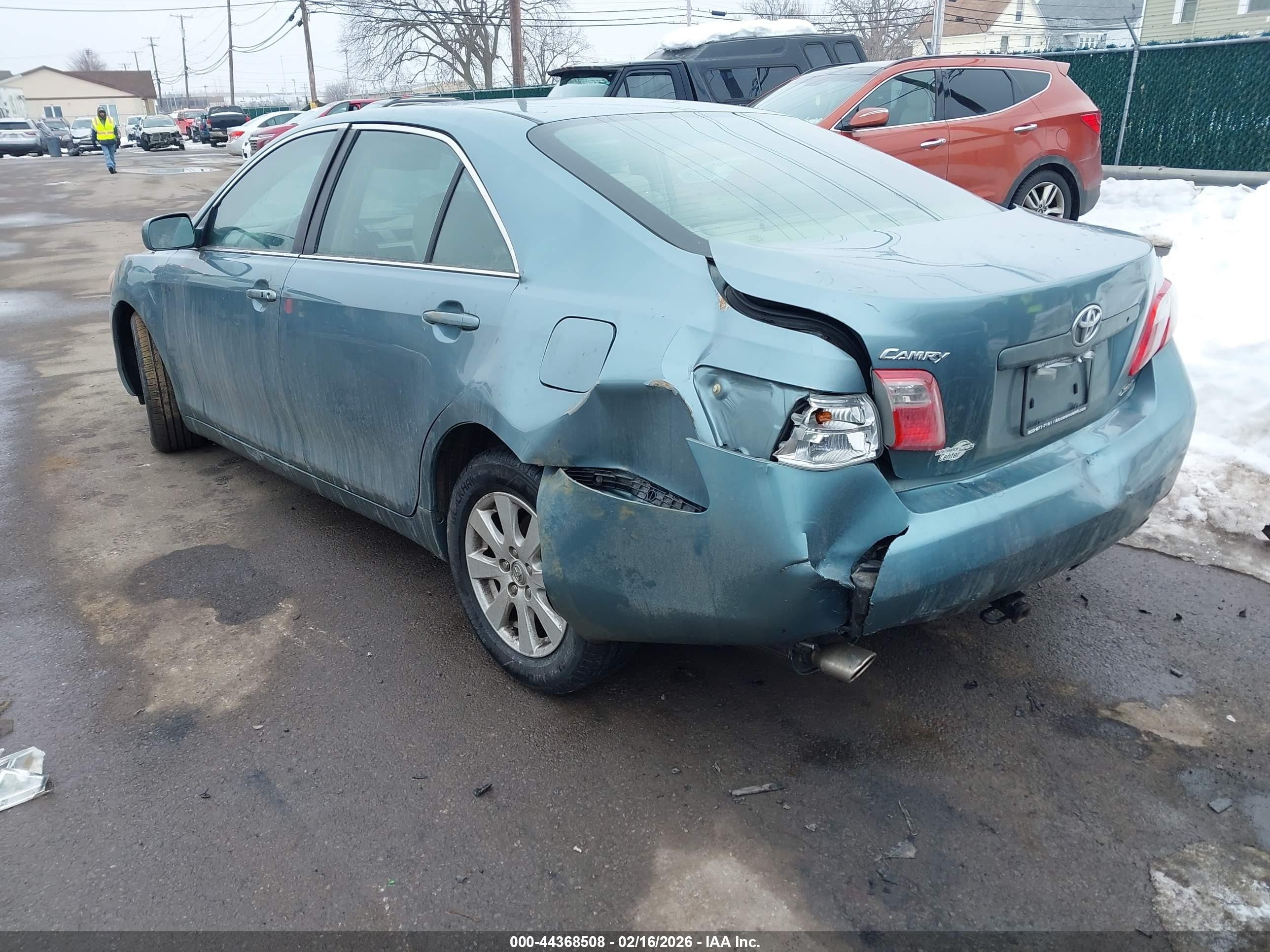 2008 Toyota Camry Xle V6 Teal vin: 4T1BK46K78U575165