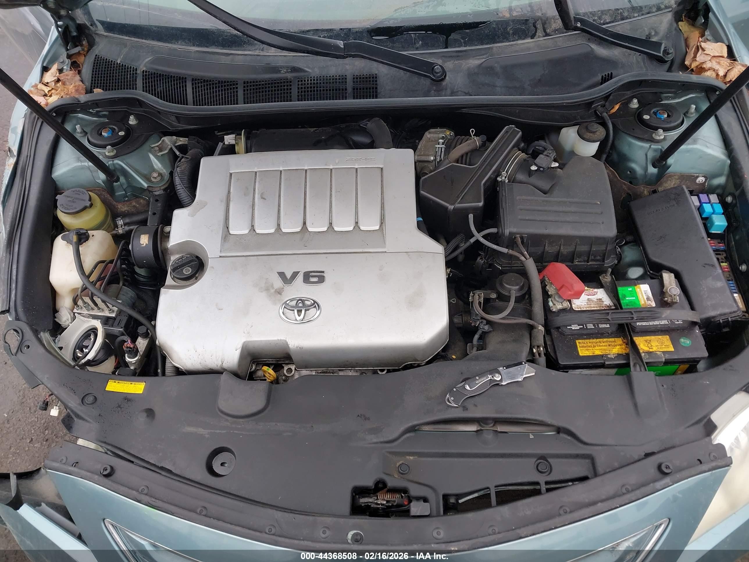 2008 Toyota Camry Xle V6 Teal vin: 4T1BK46K78U575165