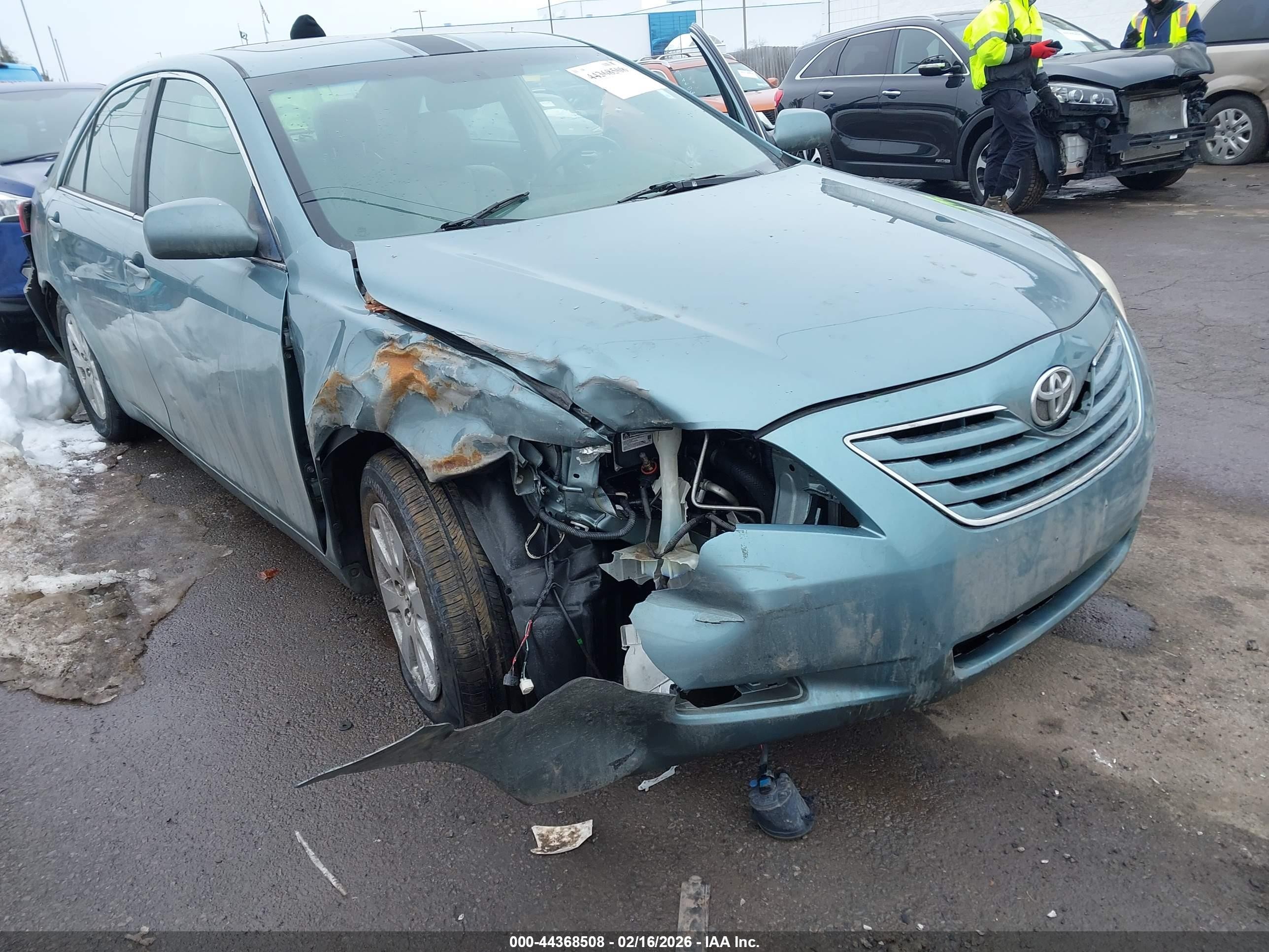 2008 Toyota Camry Xle V6 Teal vin: 4T1BK46K78U575165