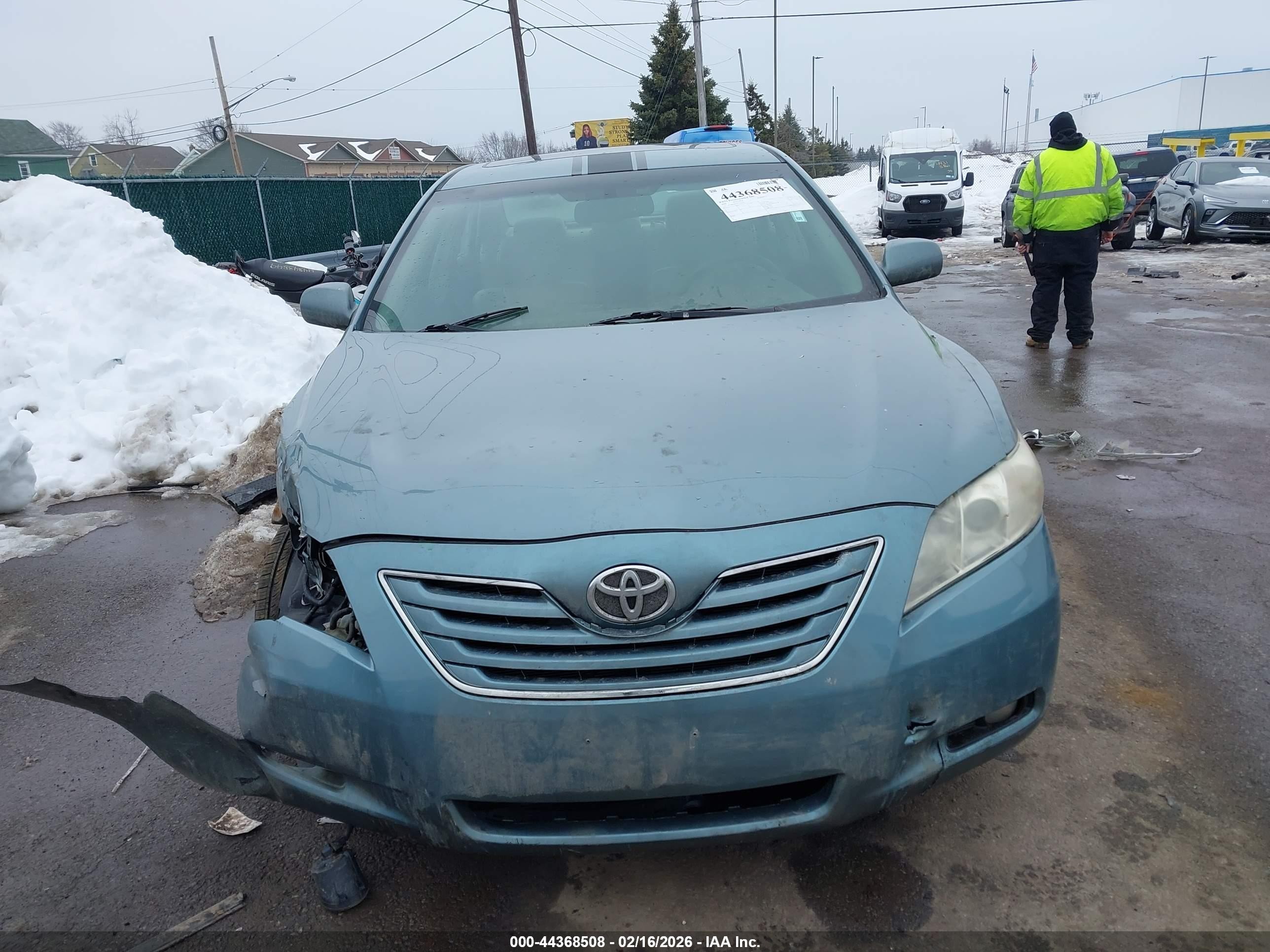 2008 Toyota Camry Xle V6 Teal vin: 4T1BK46K78U575165