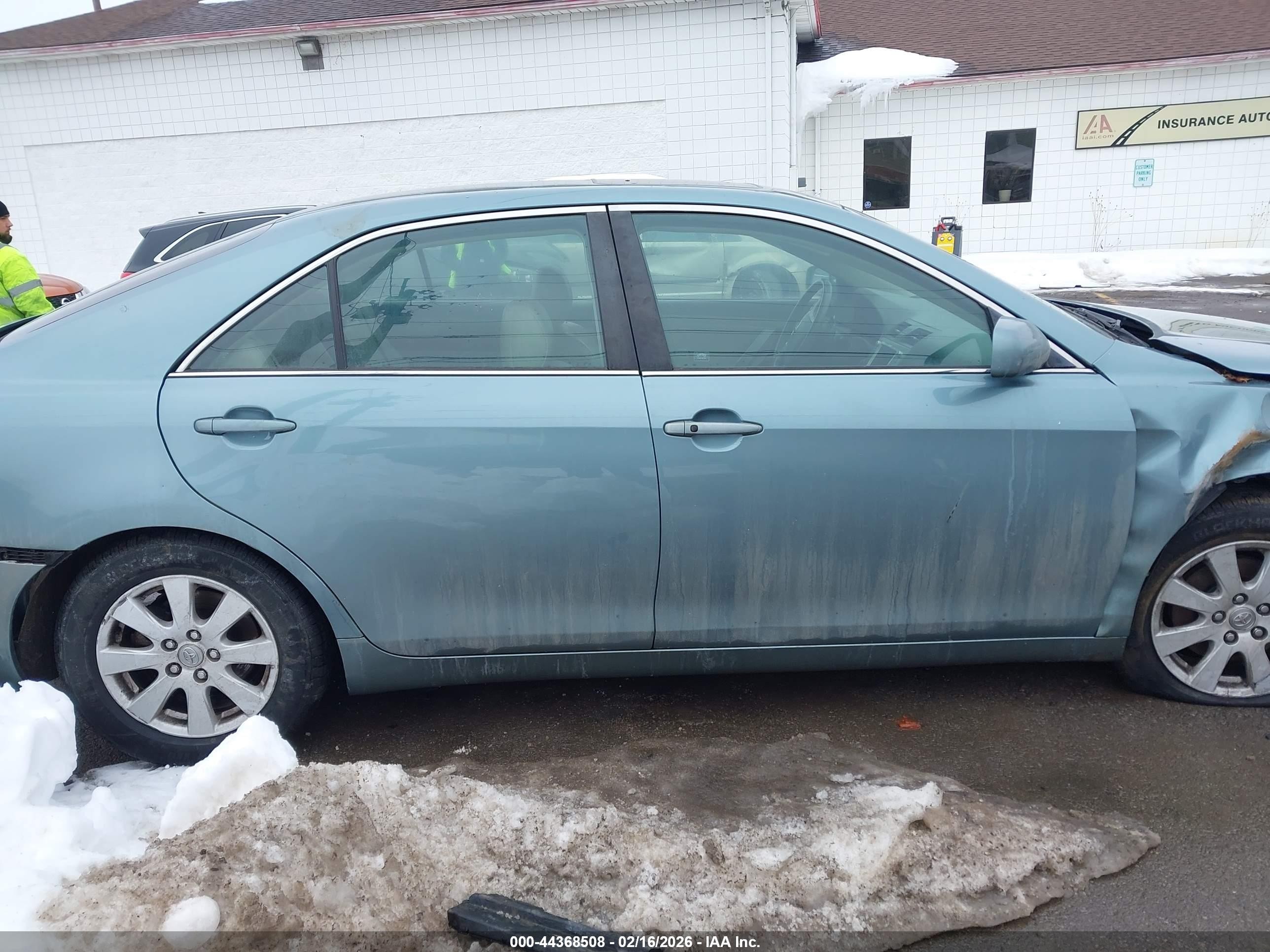 2008 Toyota Camry Xle V6 Teal vin: 4T1BK46K78U575165