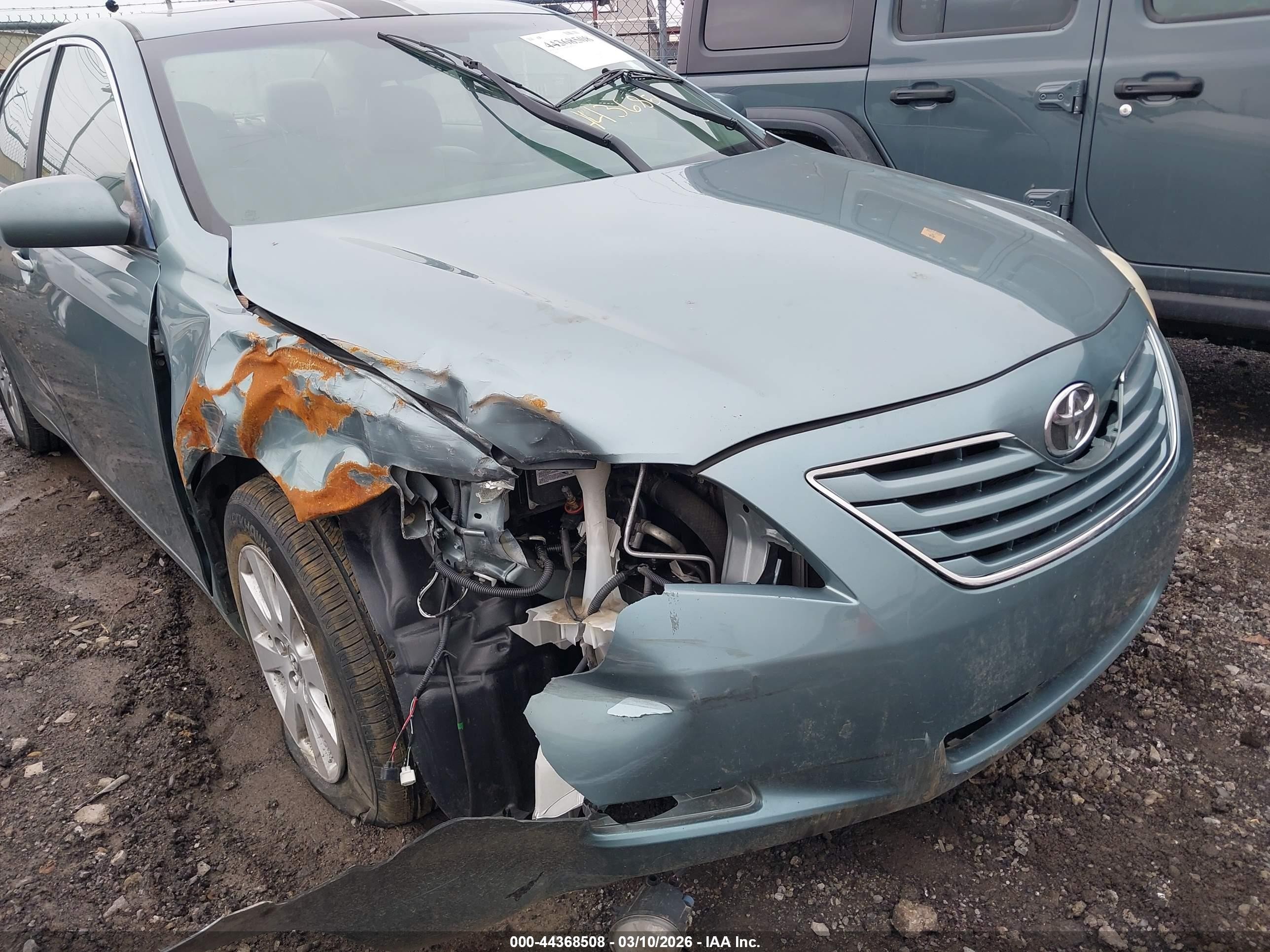 2008 Toyota Camry Xle V6 Teal vin: 4T1BK46K78U575165