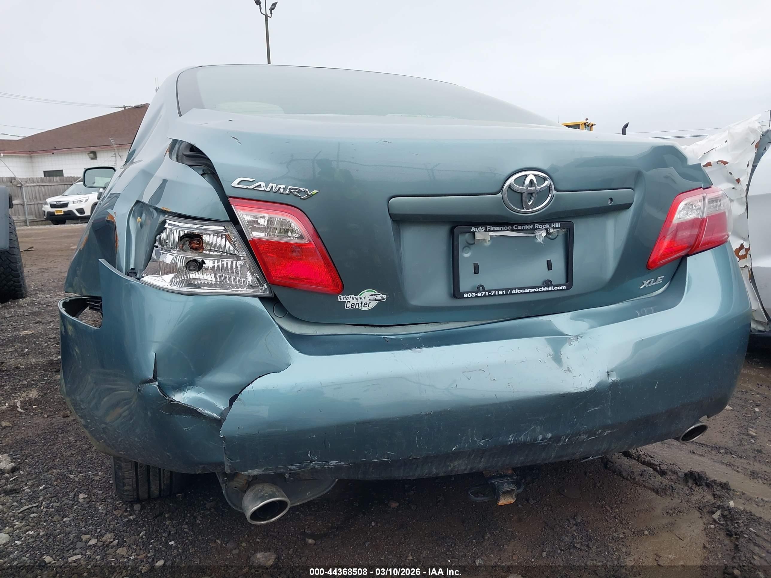 2008 Toyota Camry Xle V6 Teal vin: 4T1BK46K78U575165