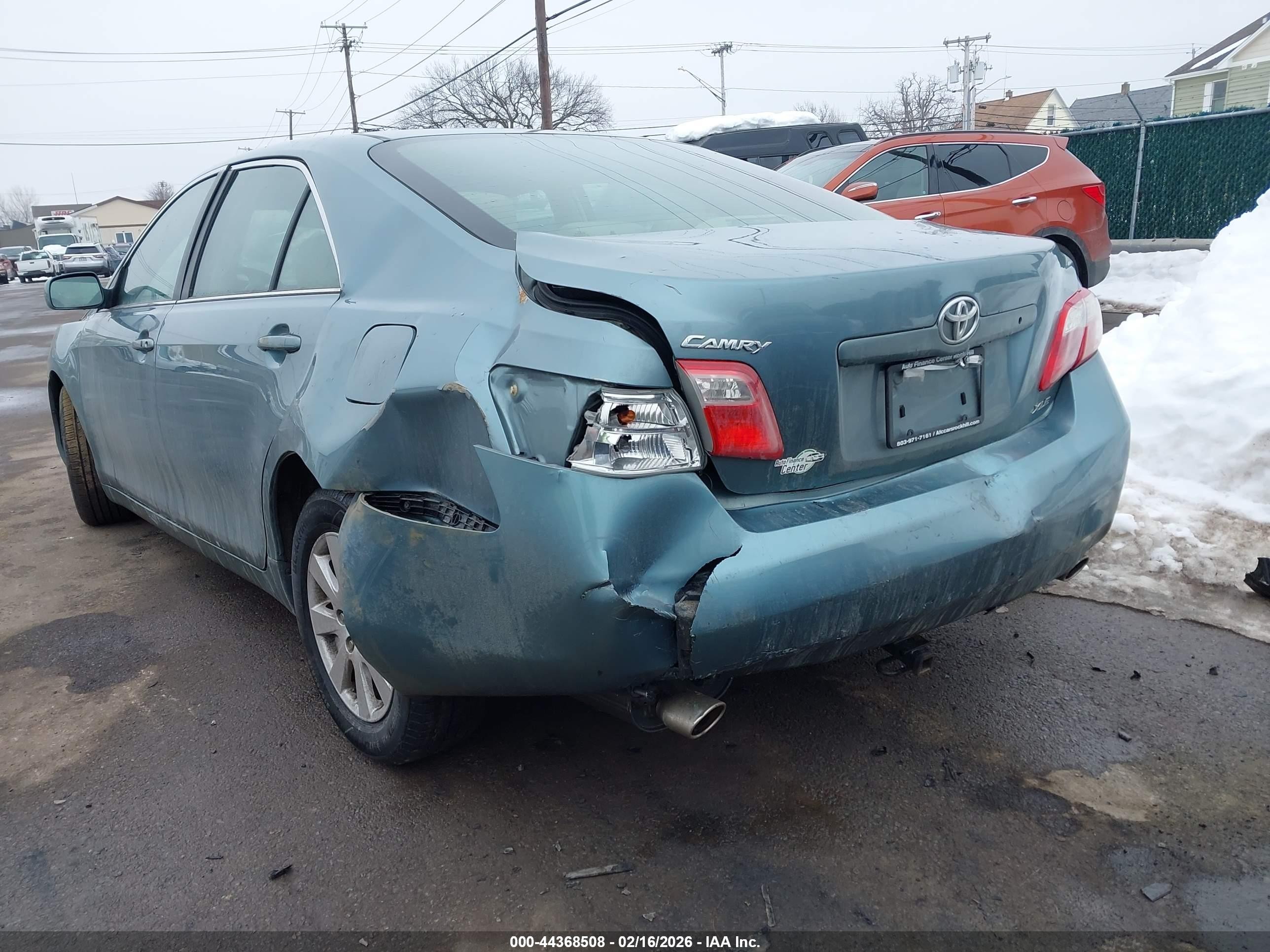 2008 Toyota Camry Xle V6 Teal vin: 4T1BK46K78U575165