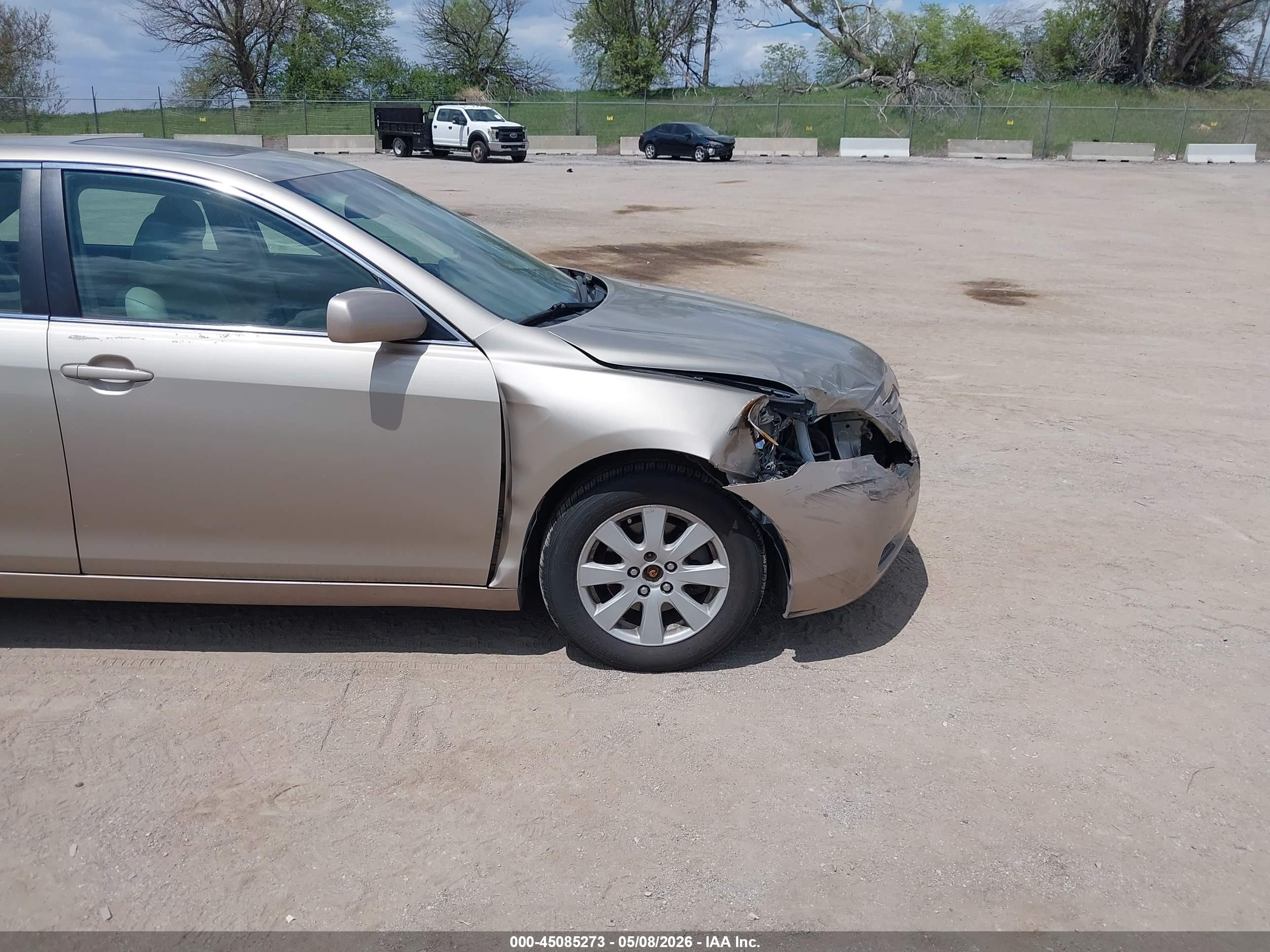 2009 Toyota Camry Xle V6 Beige vin: 4T1BK46K79U087559