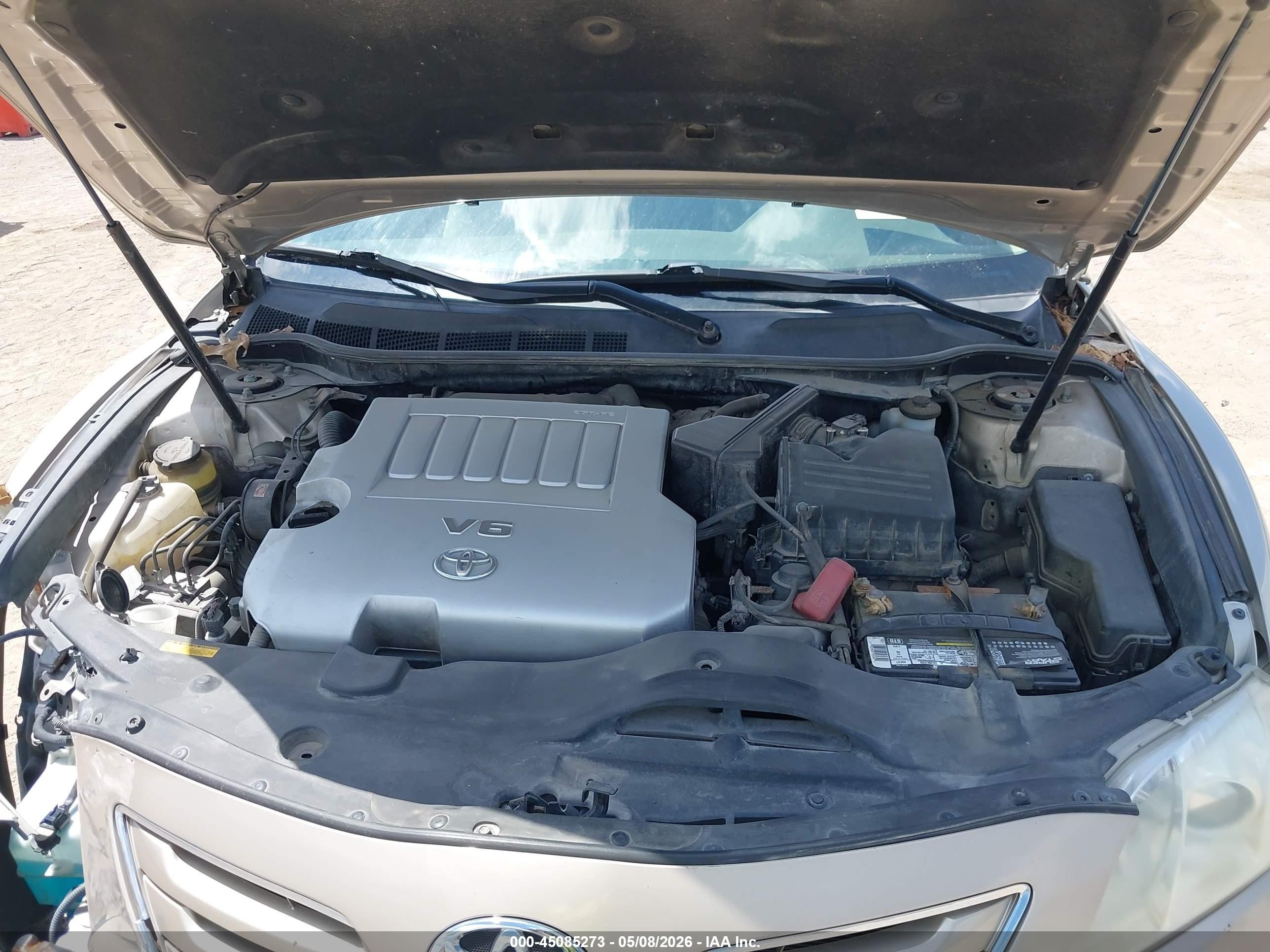 2009 Toyota Camry Xle V6 Beige vin: 4T1BK46K79U087559