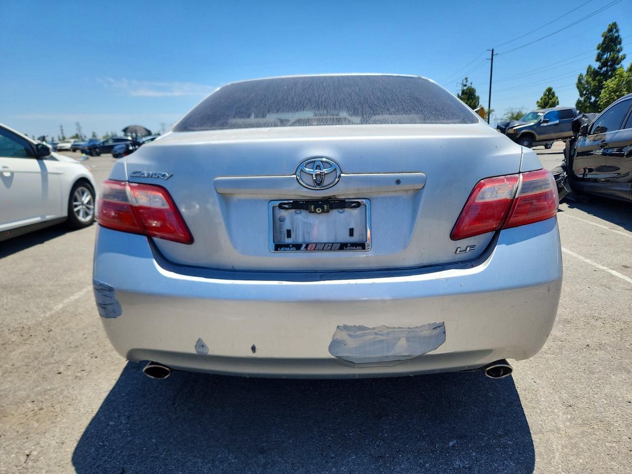 2007 Toyota Camry Le V6 Серебряный vin: 4T1BK46K87U012625