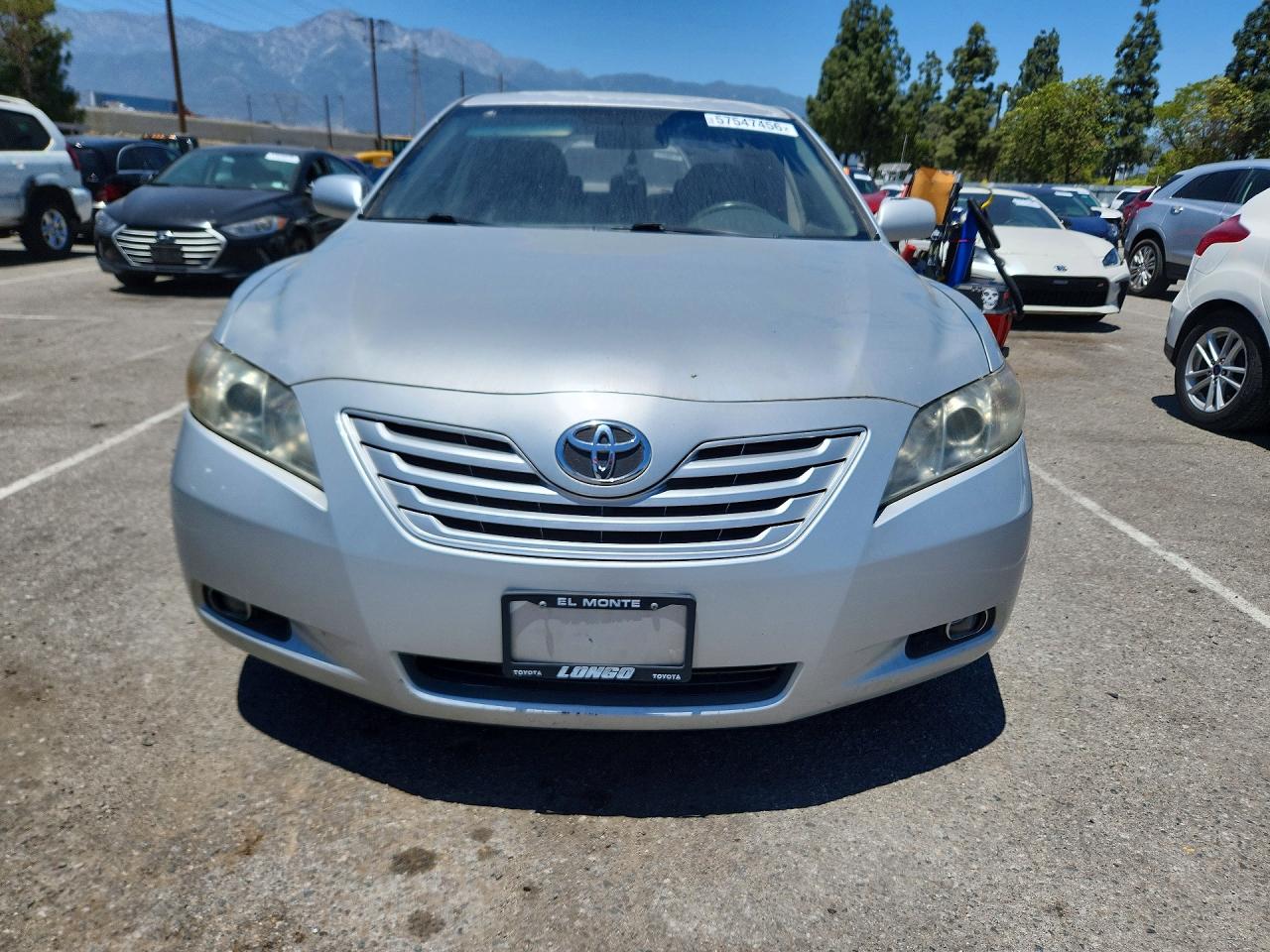 2007 Toyota Camry Le V6 Серебряный vin: 4T1BK46K87U012625