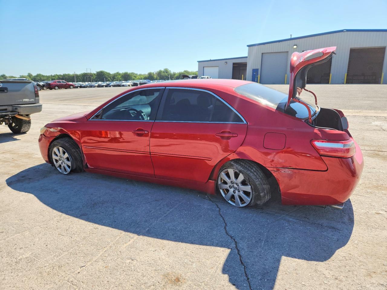 2007 Toyota Camry Xle V6 Красный vin: 4T1BK46K87U012804