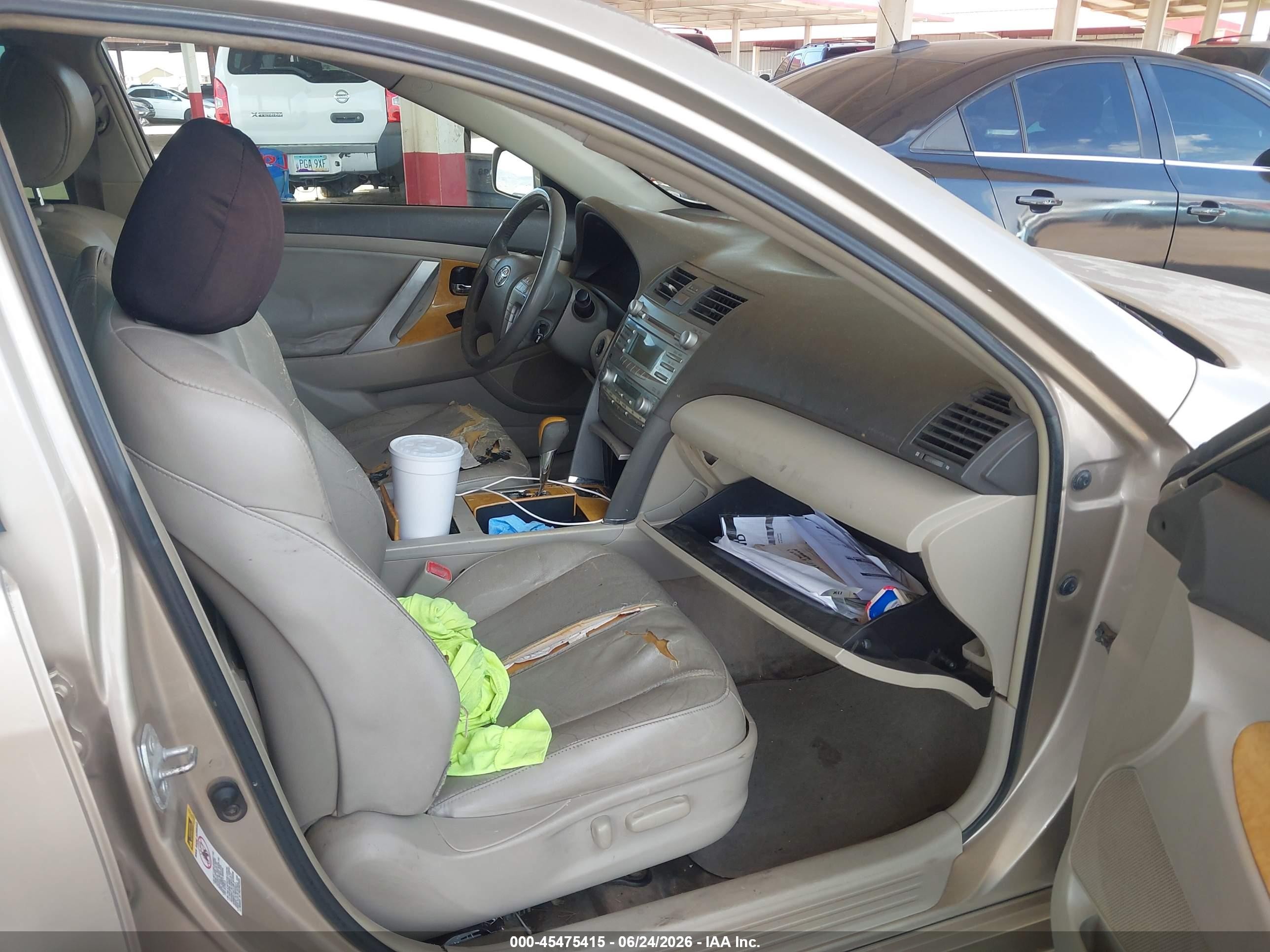 2007 Toyota Camry Xle V6 Tan vin: 4T1BK46K87U023396