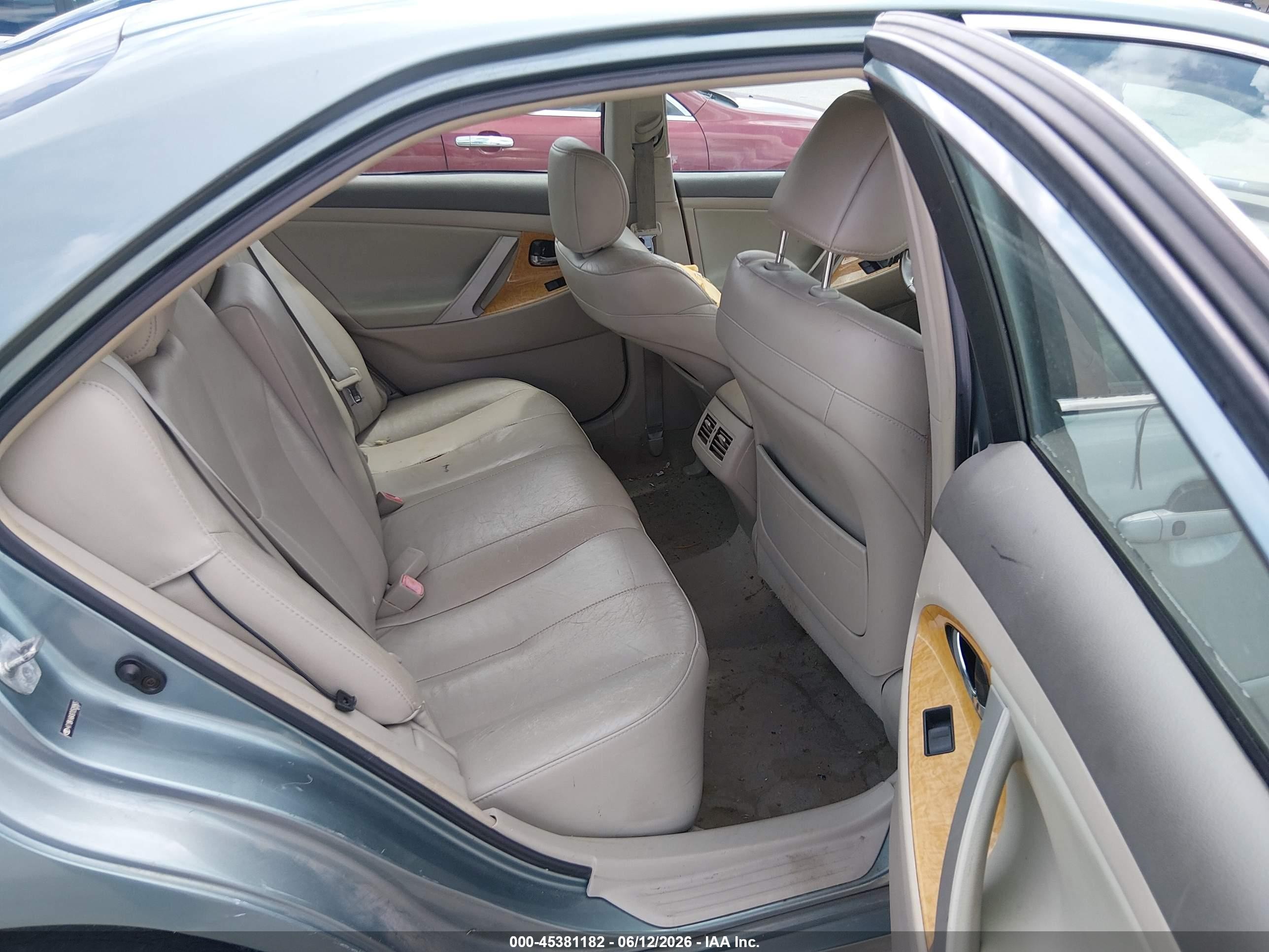 2007 Toyota Camry Xle V6 Зеленый vin: 4T1BK46K87U509965