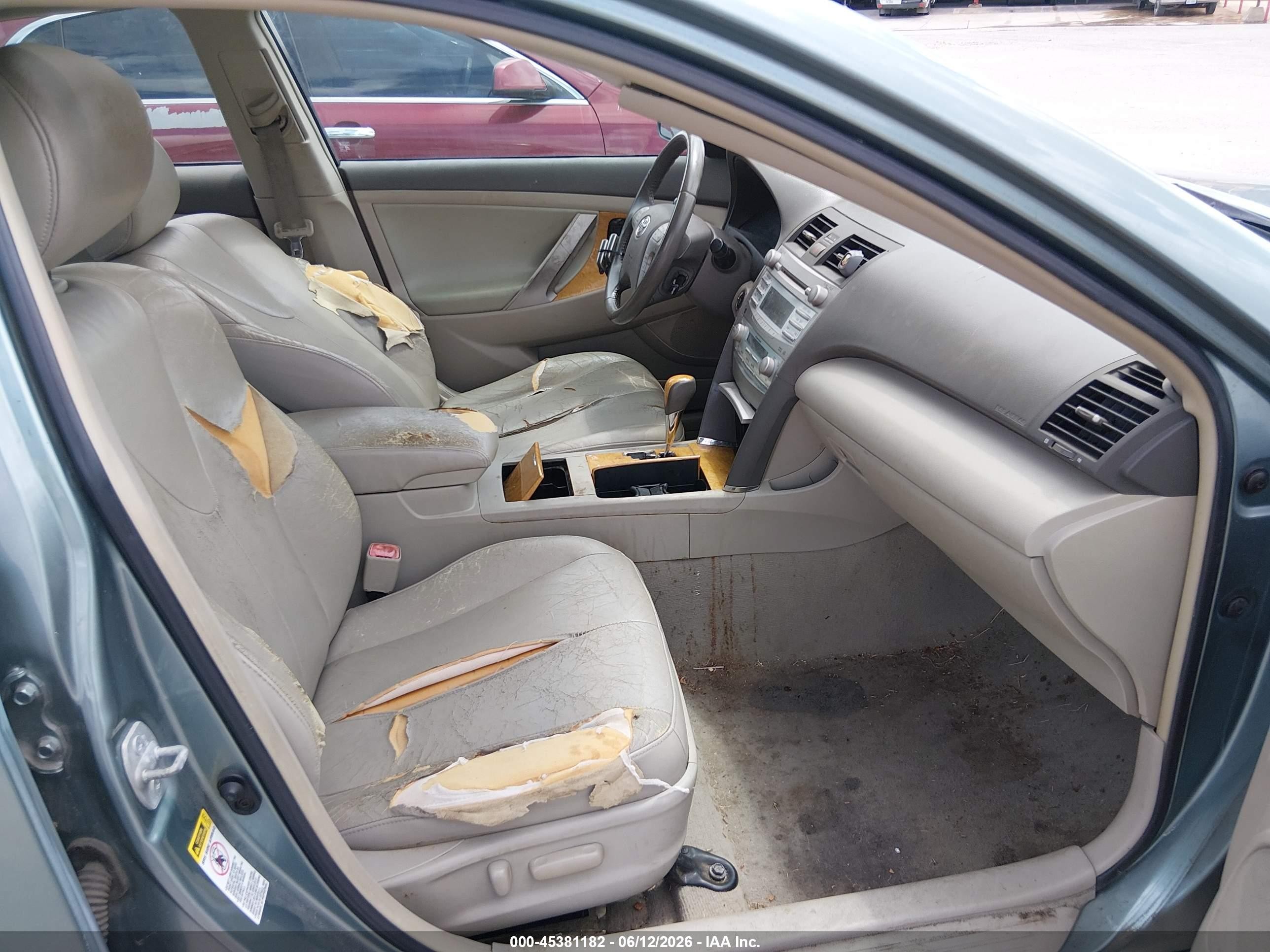 2007 Toyota Camry Xle V6 Зеленый vin: 4T1BK46K87U509965