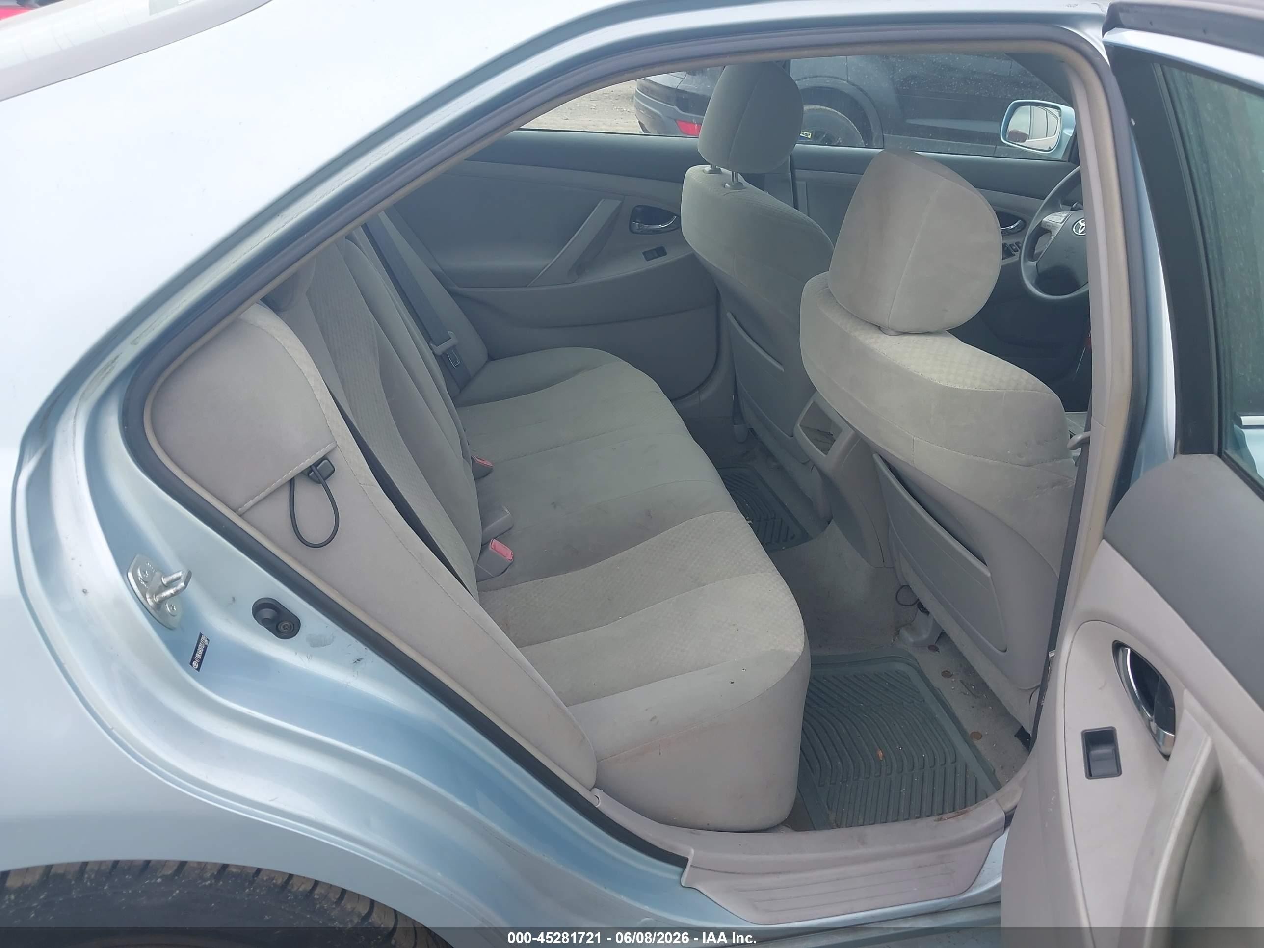 2007 Toyota Camry Le V6 Blue vin: 4T1BK46K87U511389