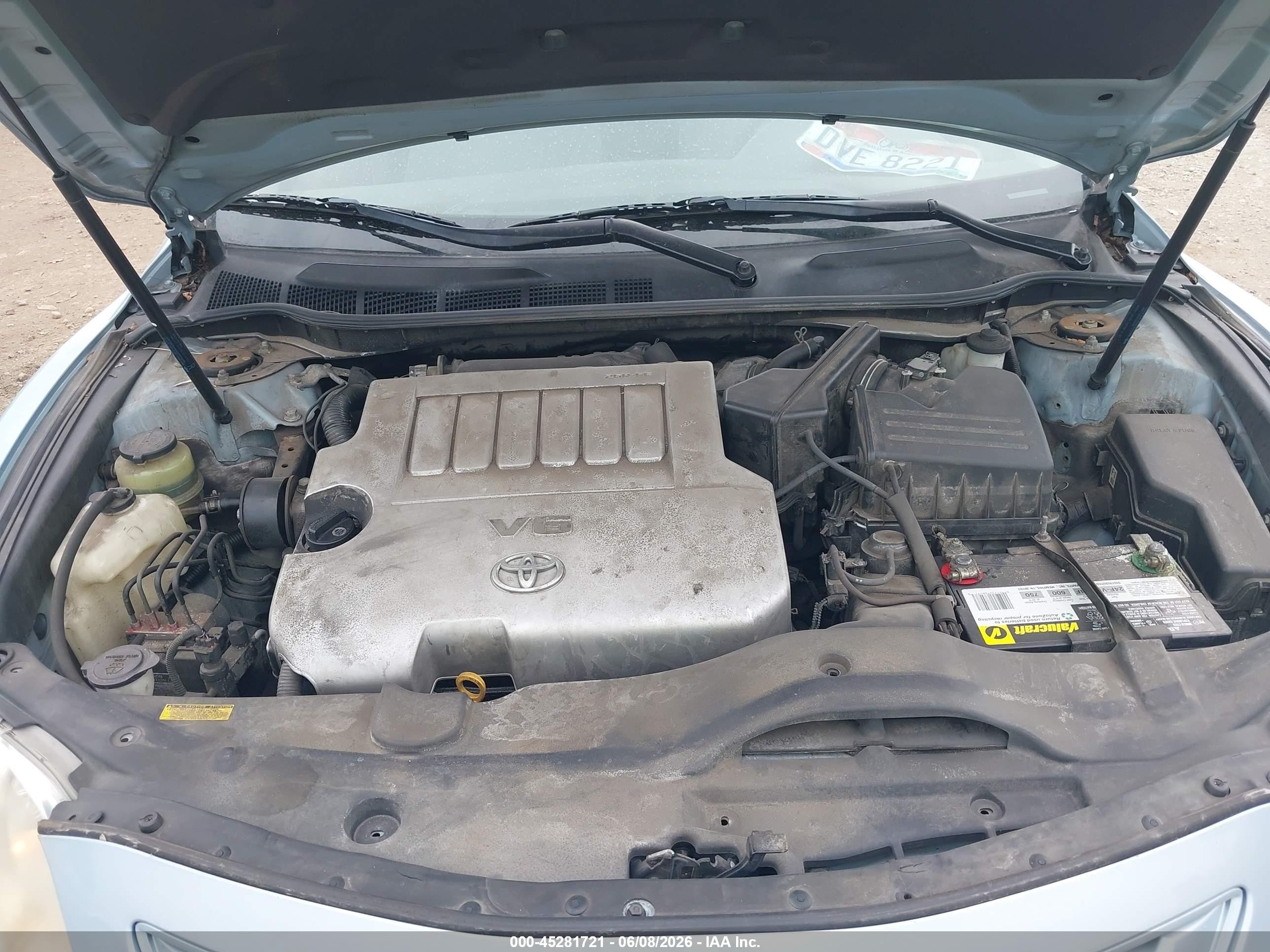 2007 Toyota Camry Le V6 Blue vin: 4T1BK46K87U511389