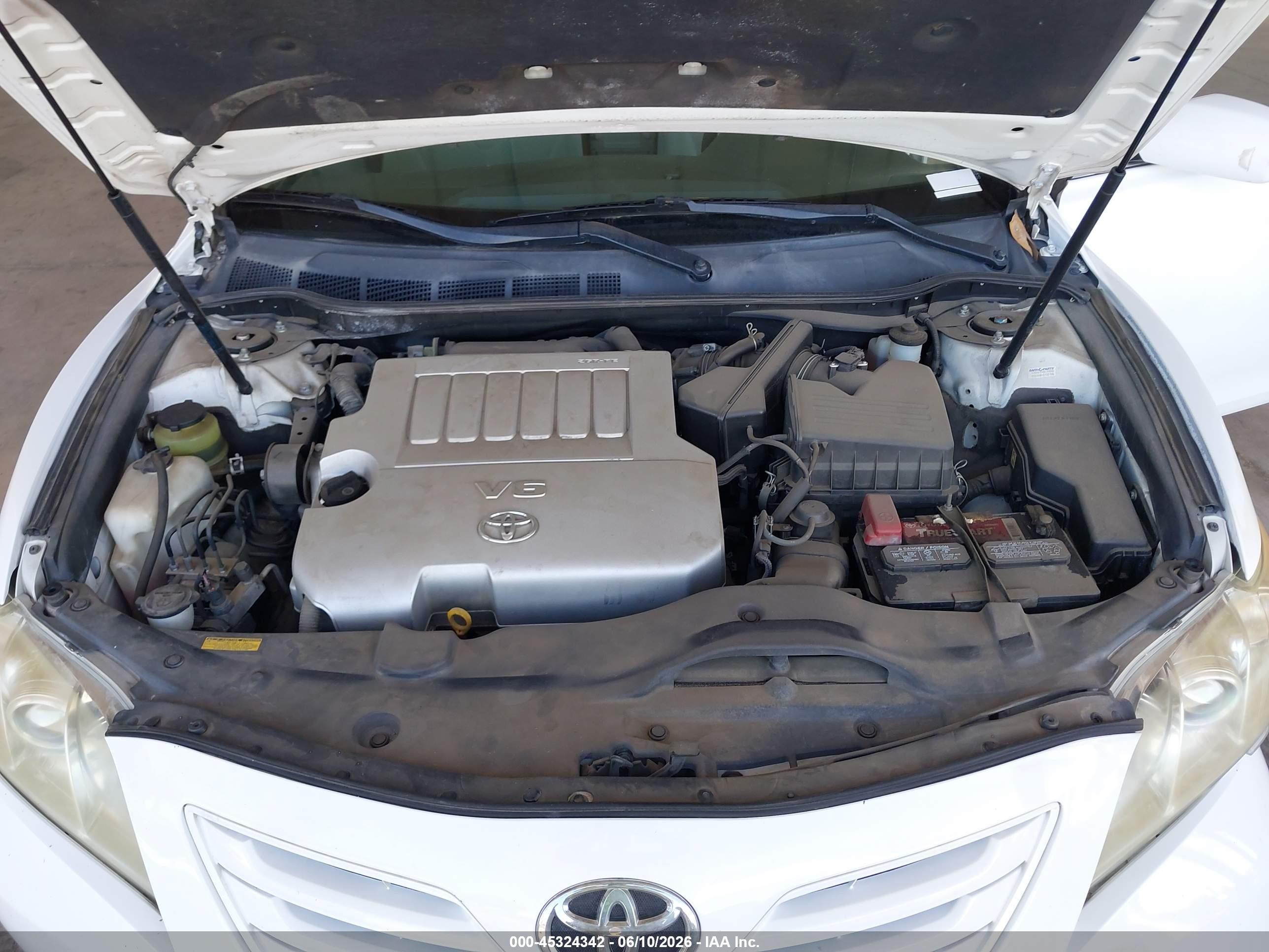 2007 Toyota Camry Le V6 White vin: 4T1BK46K87U512347