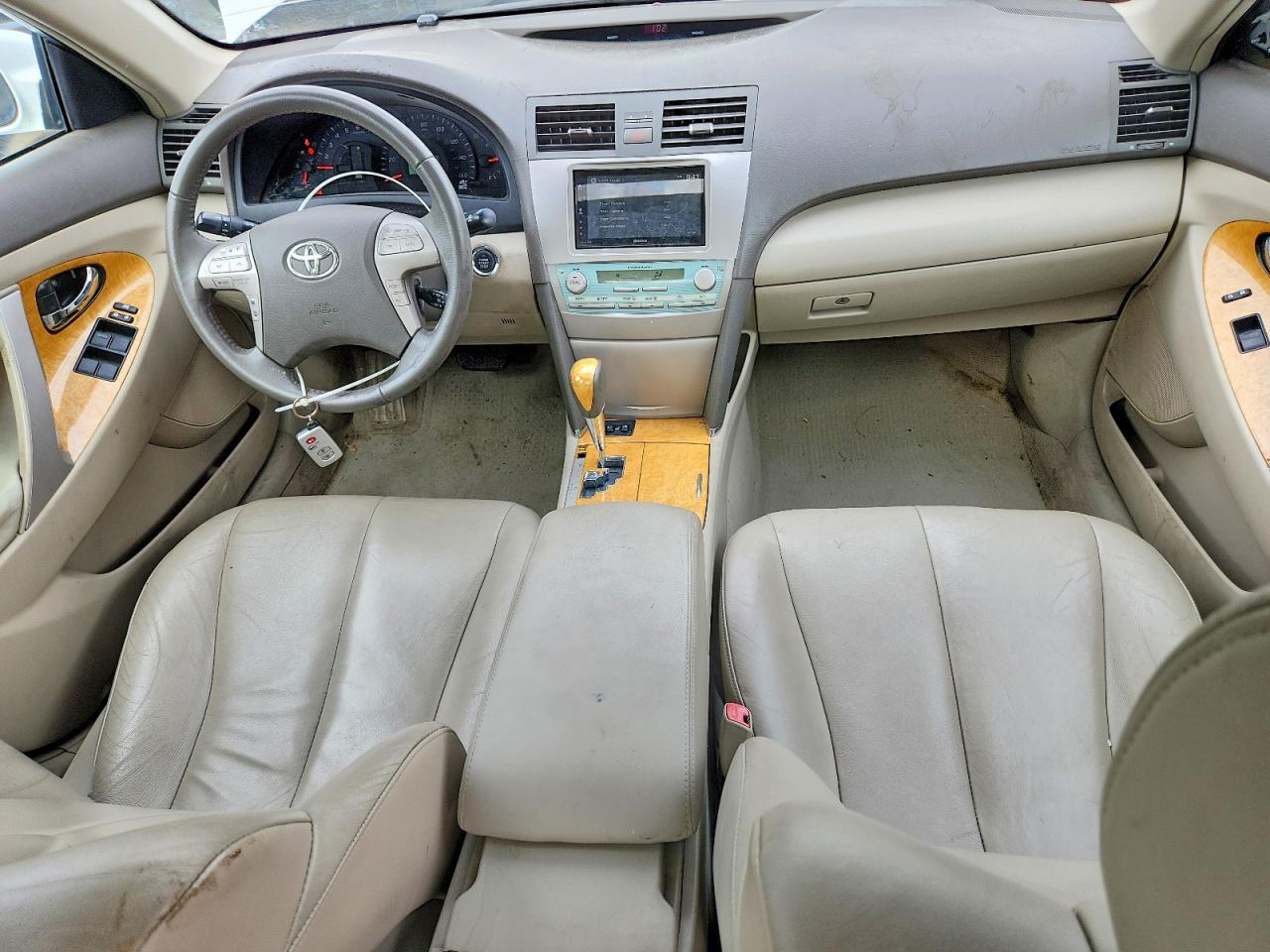 2007 Toyota Camry White vin: 4T1BK46K87U521985